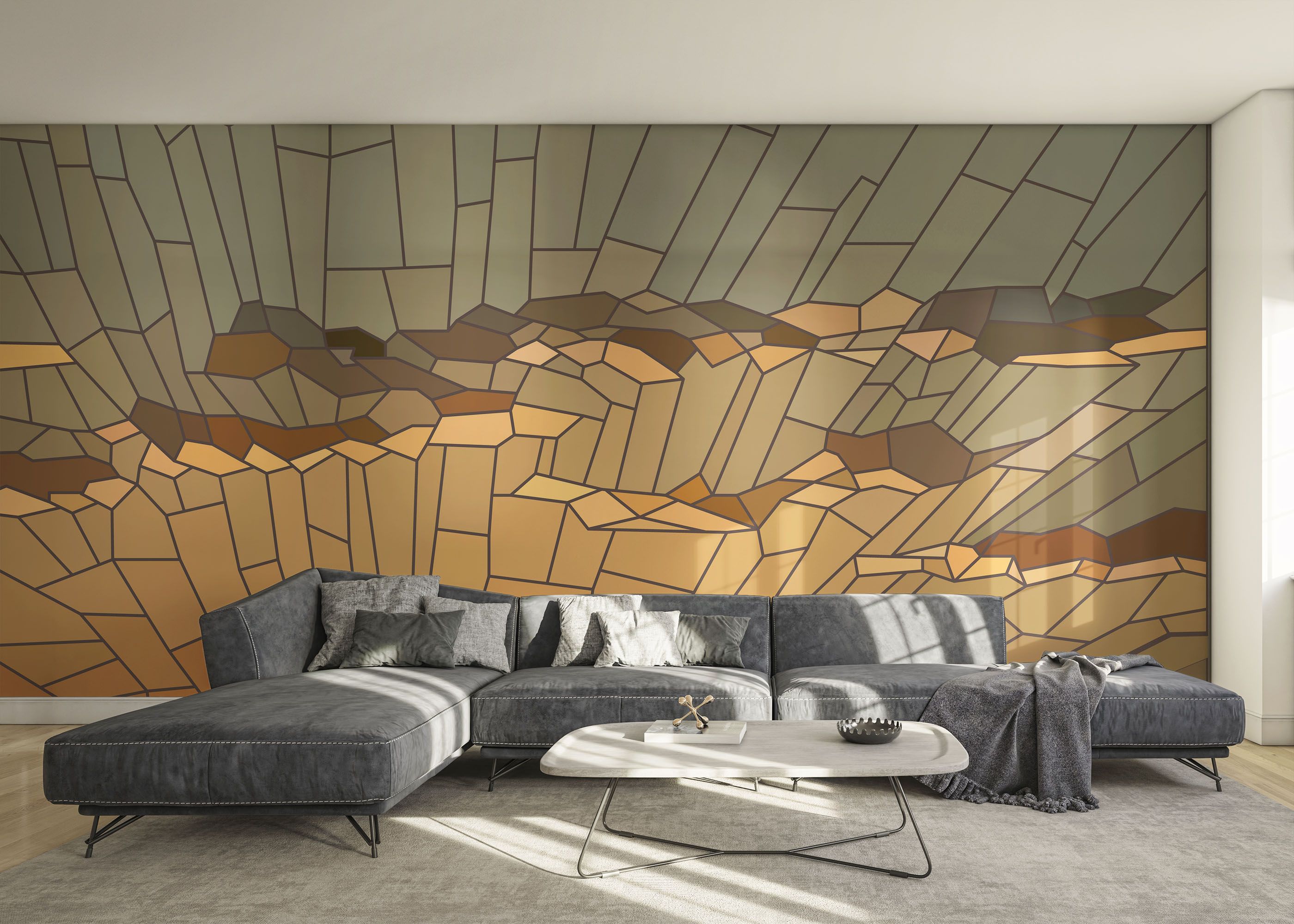 Sunset Glass Art mockup 0