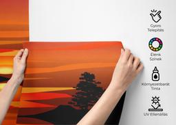 Sunset Reflection Art mockup 2