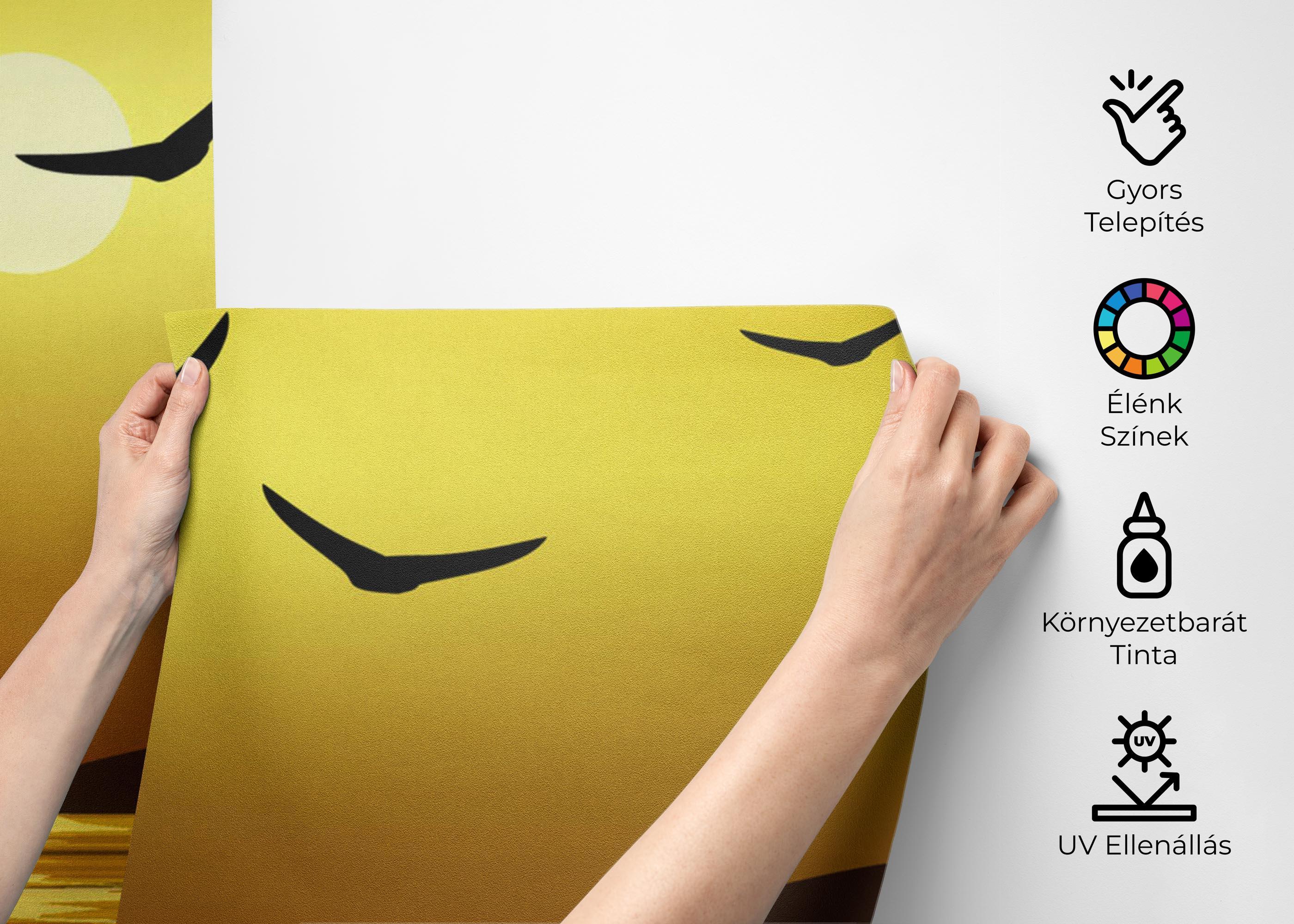 Fotótapéta Yellow Sky Plant mockup 2