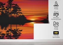 Sunset Reflection Art mockup 5