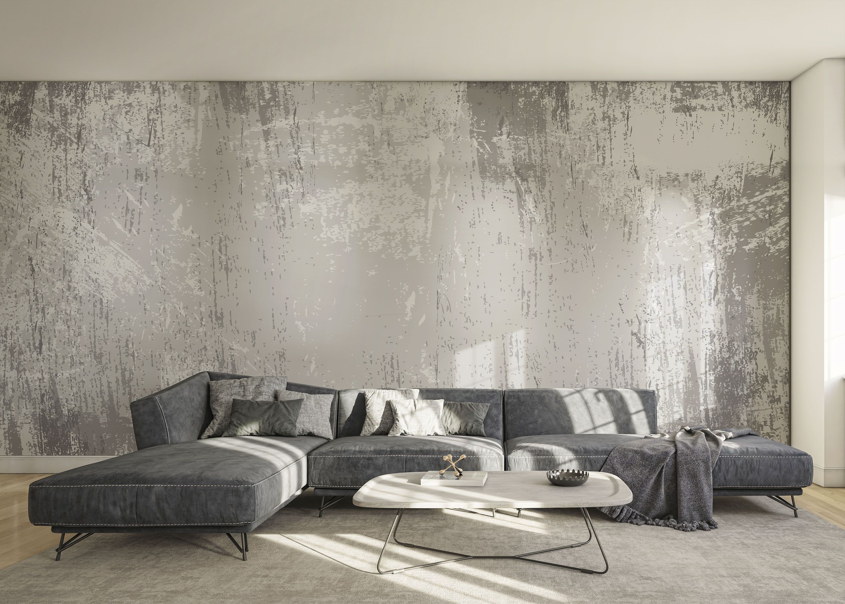 Grey Lines Concrete mockup 0