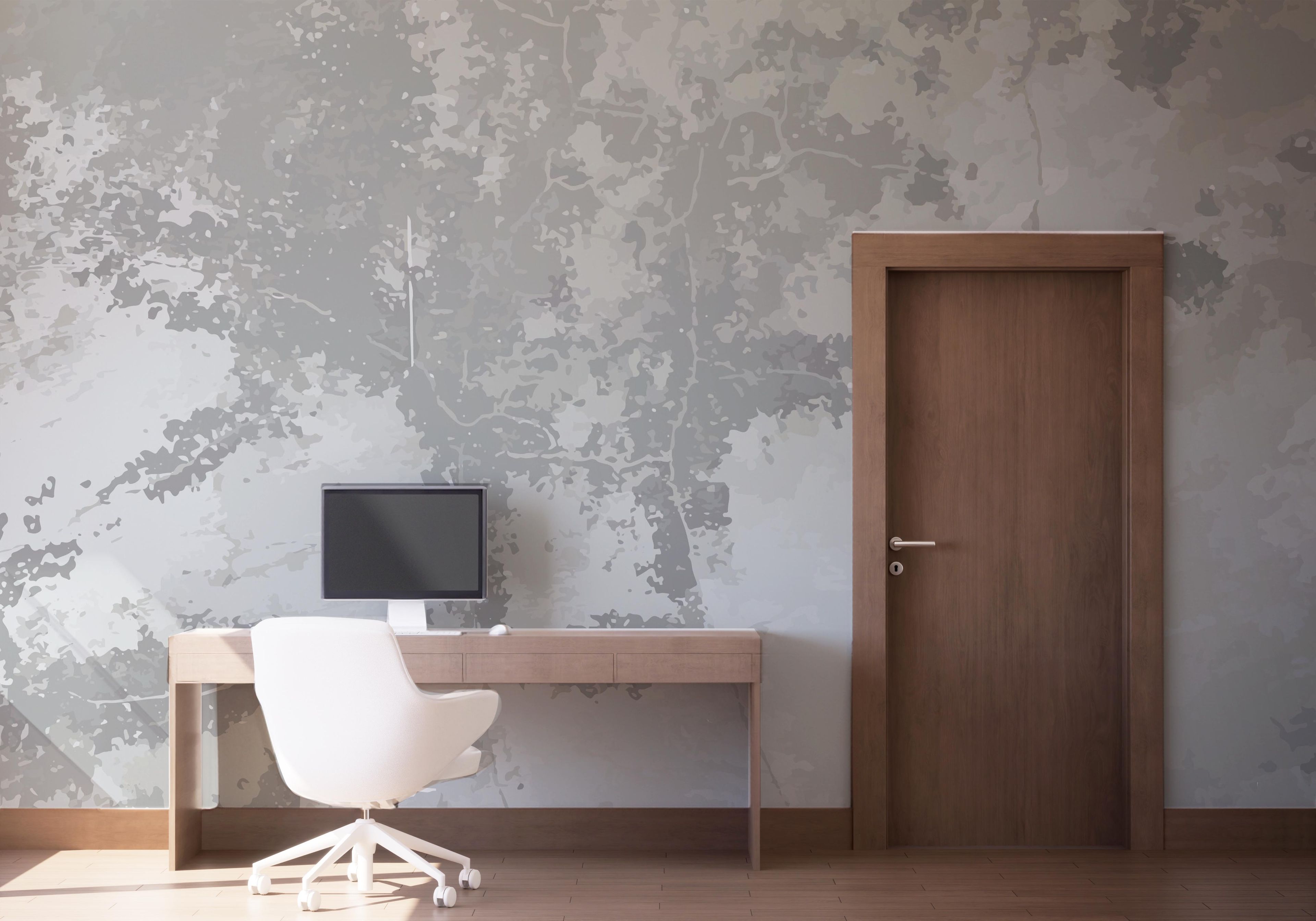 Concrete Old Wall mockup 1