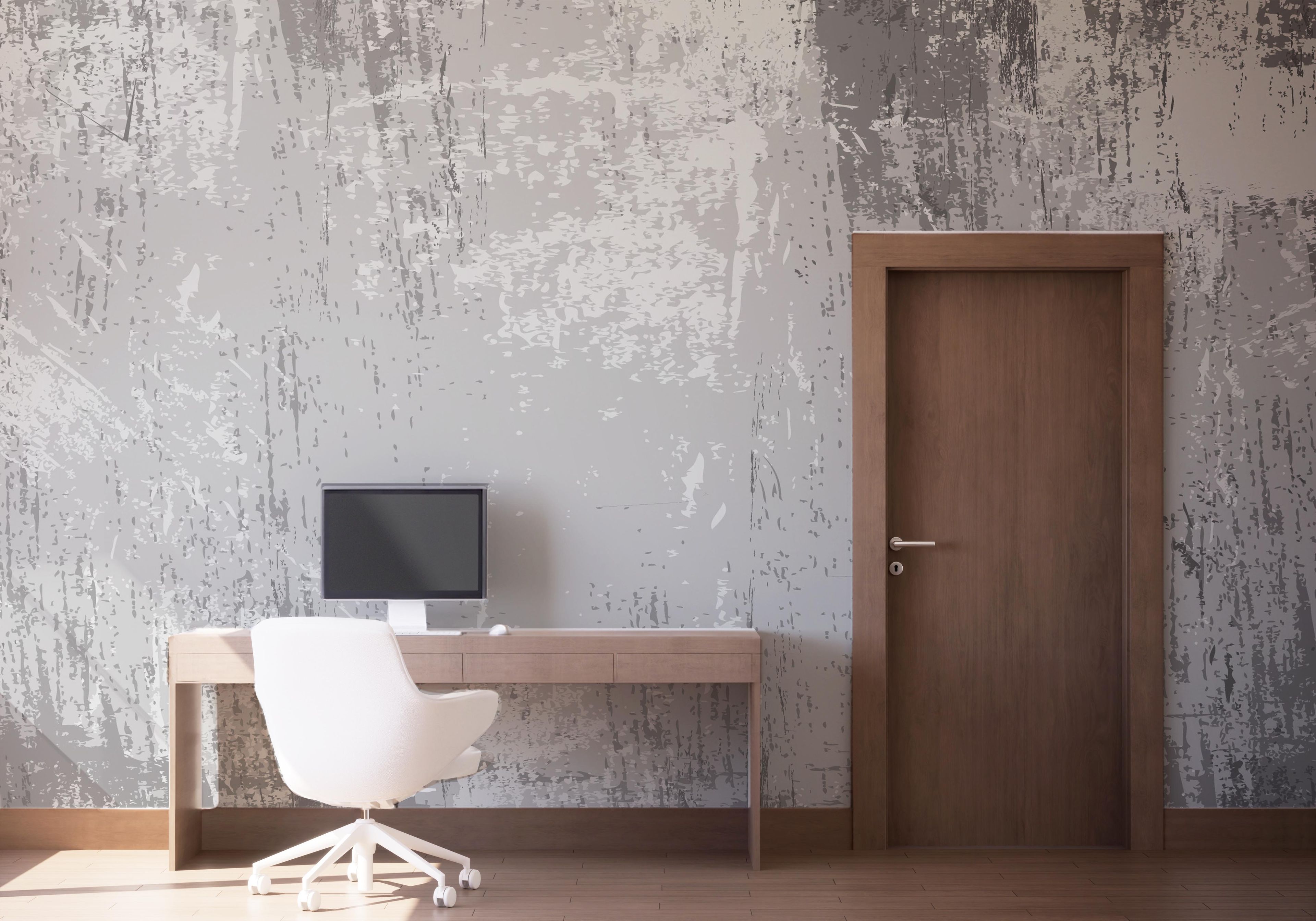 Grey Lines Concrete mockup 1