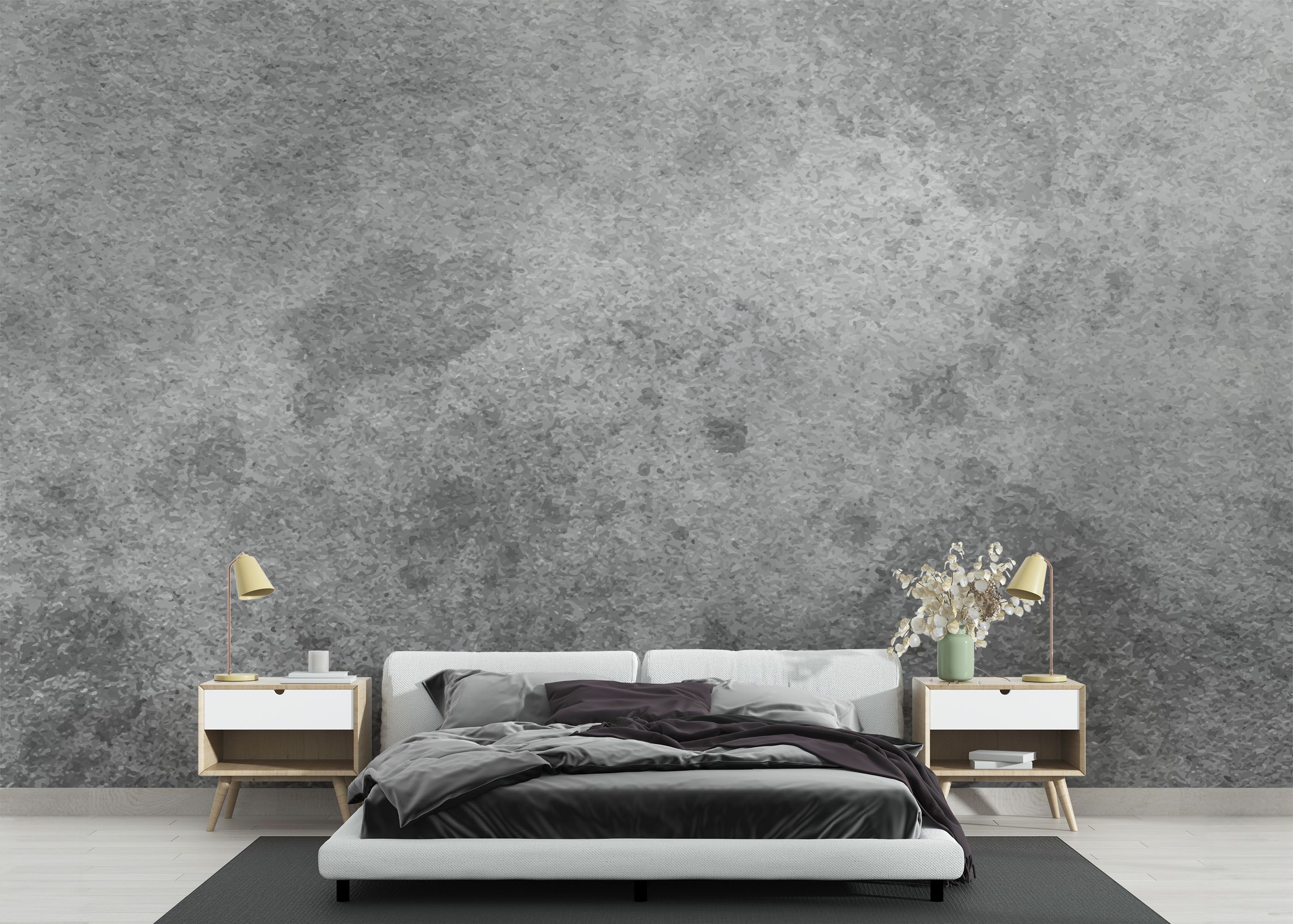 Dark Grey Concrete mockup 3