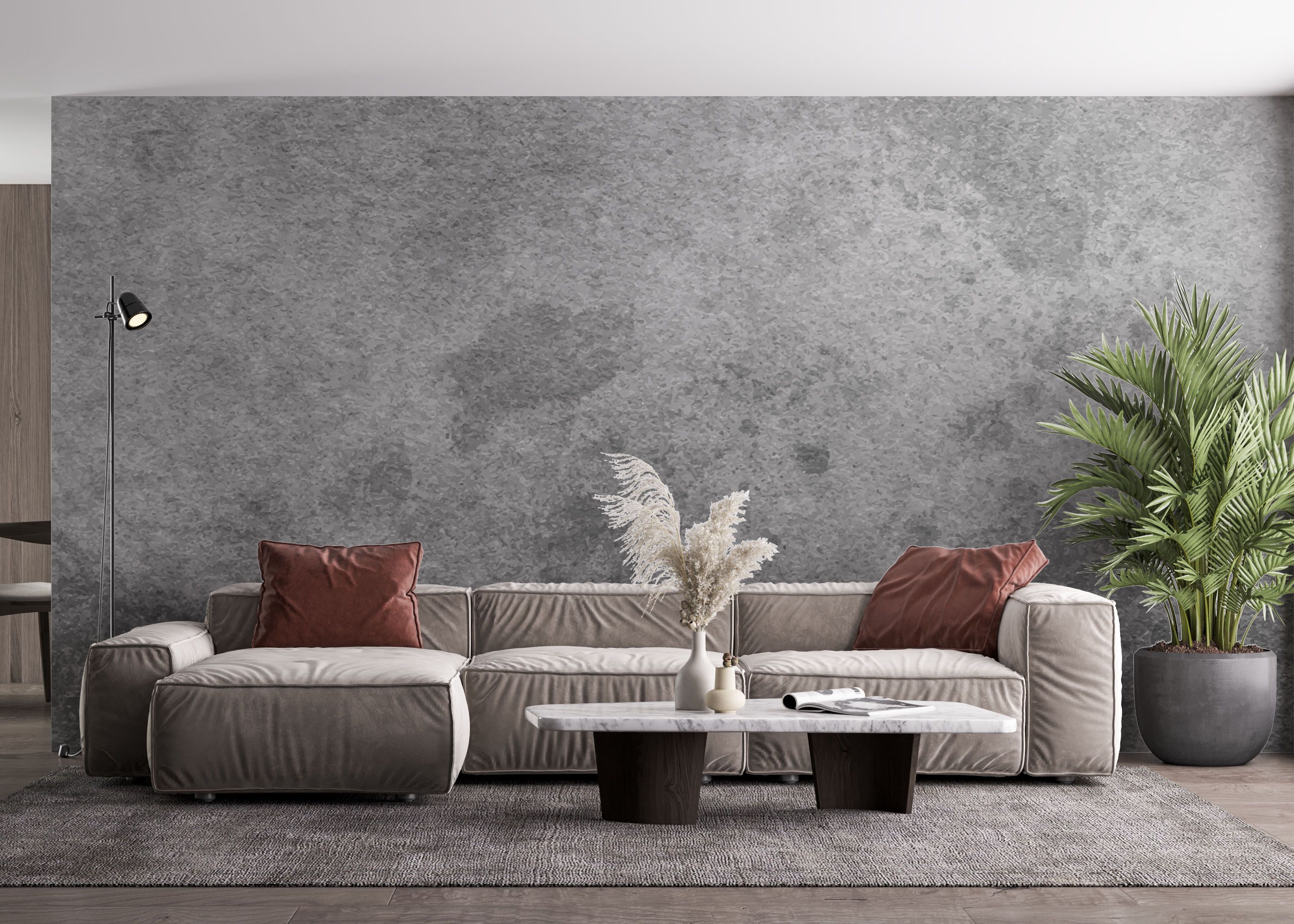 Dark Grey Concrete mockup 4
