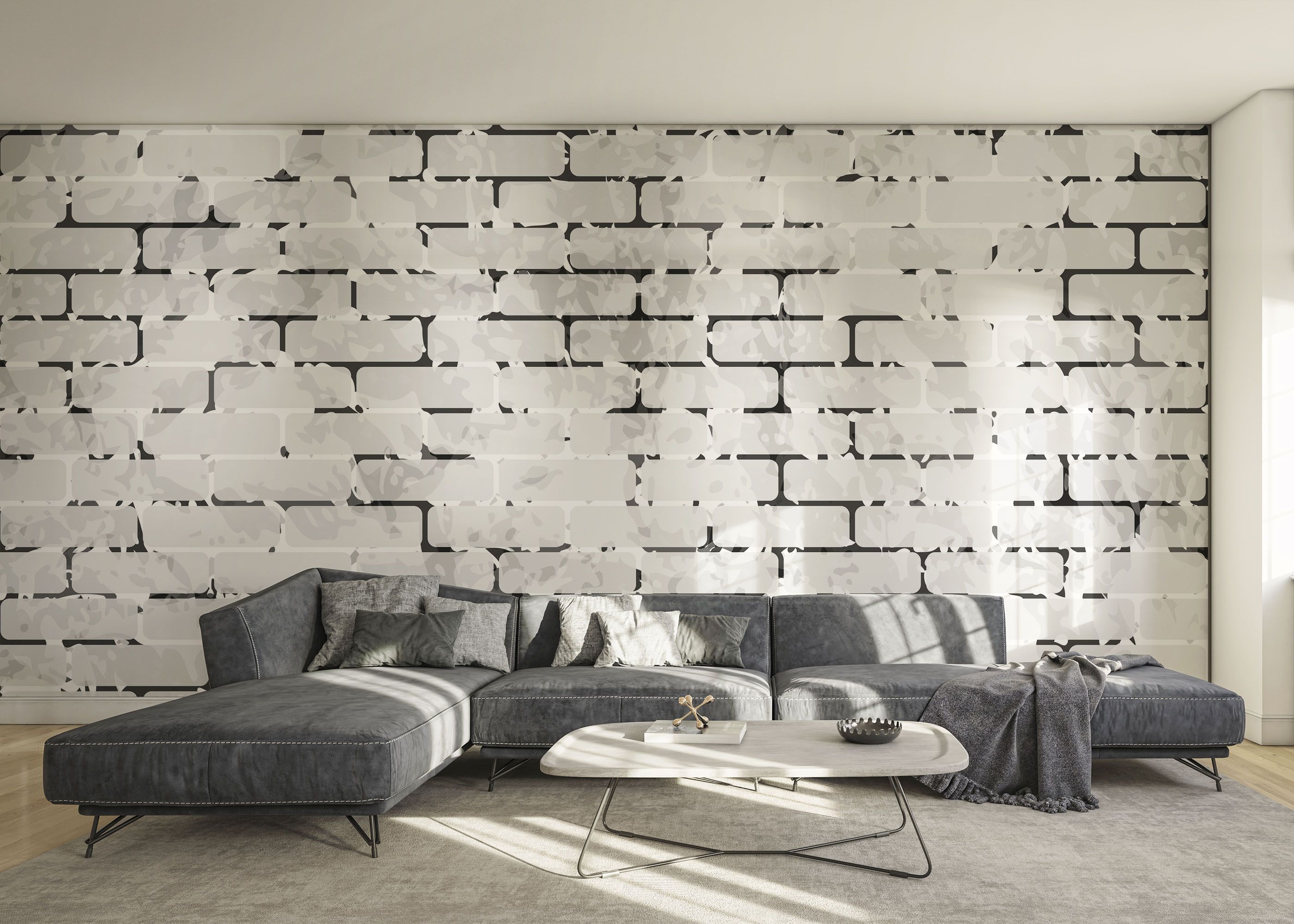 Black Line Brick mockup 0