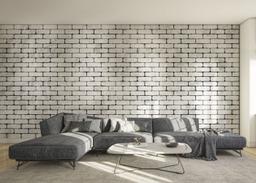 Light Brick Grey Wall mockup 0
