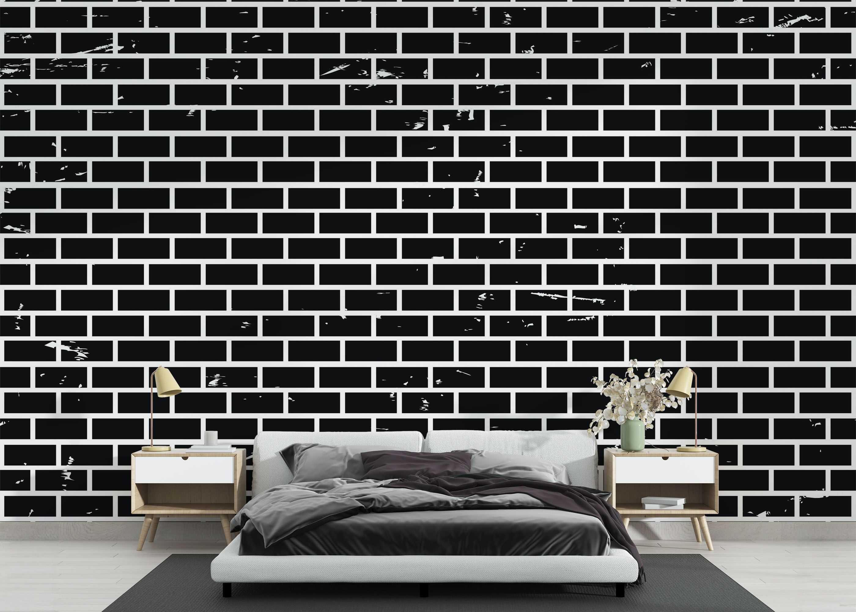 Small Black Brick mockup 3
