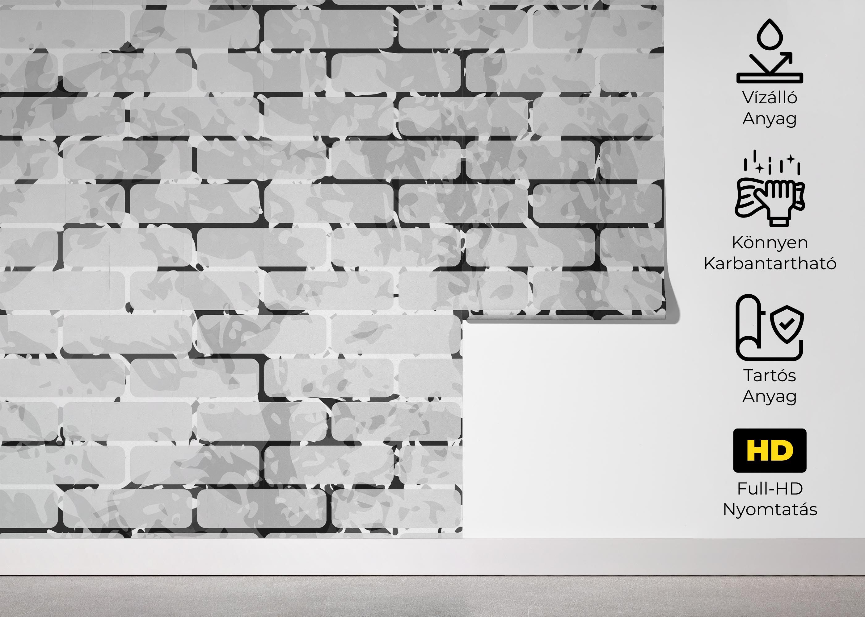 Black Line Brick mockup 5