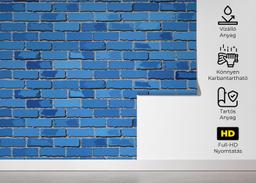 Blue Color Brick mockup 5