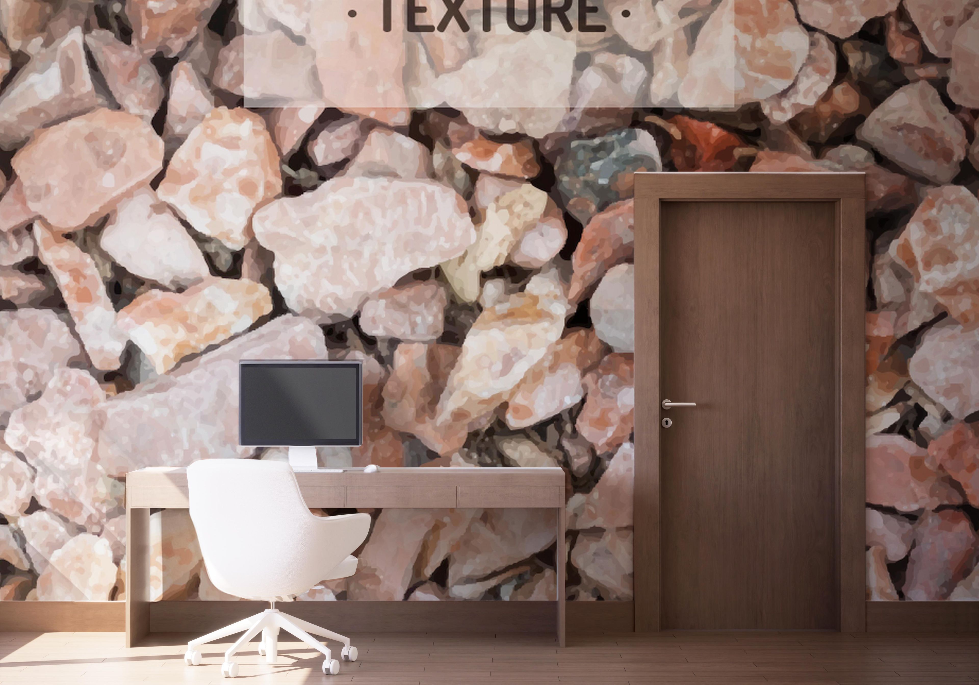 Cream Orange Pebbles mockup 1