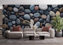 Nature Pebbles Stone mockup 4