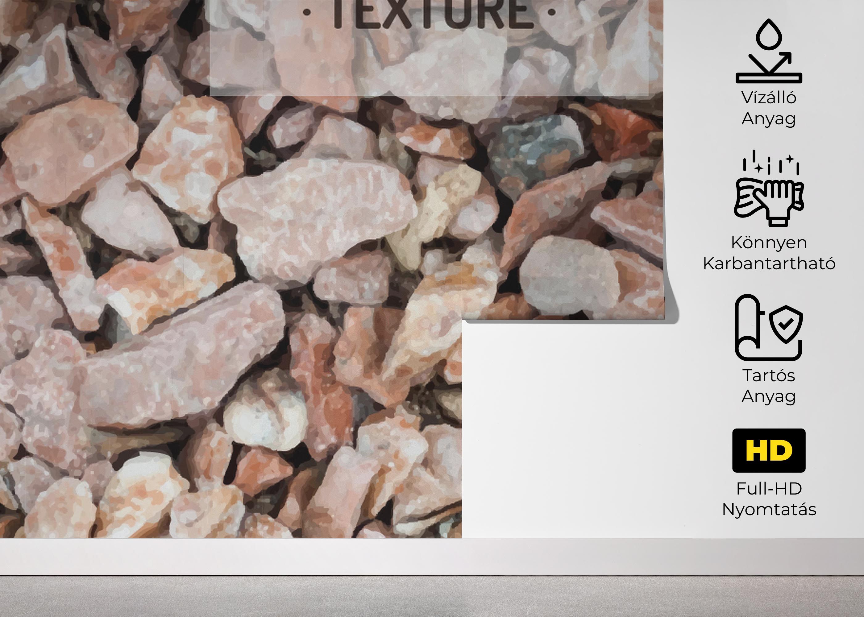 Cream Orange Pebbles mockup 5