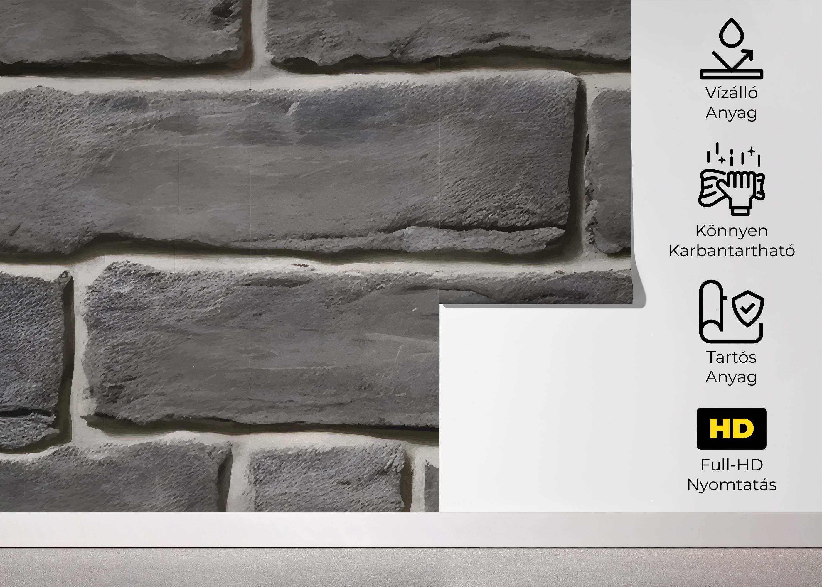 Grey Rock Wall mockup 5