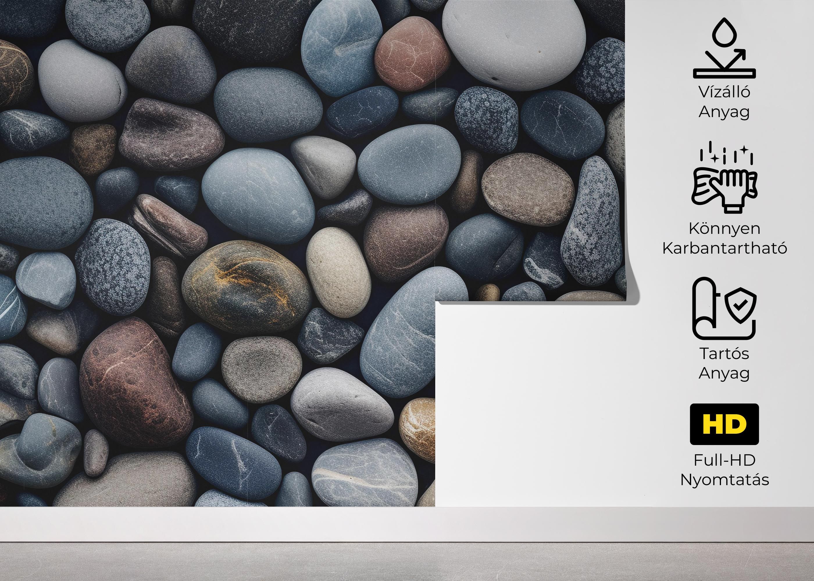 Nature Pebbles Stone mockup 5