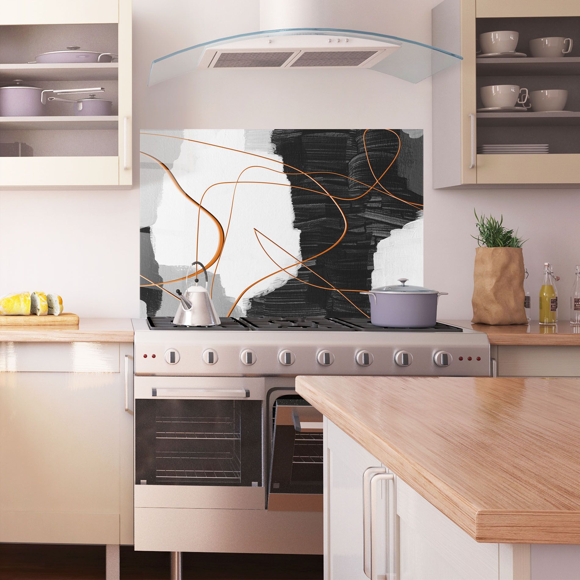 Abstract Ink Painting mockup 1