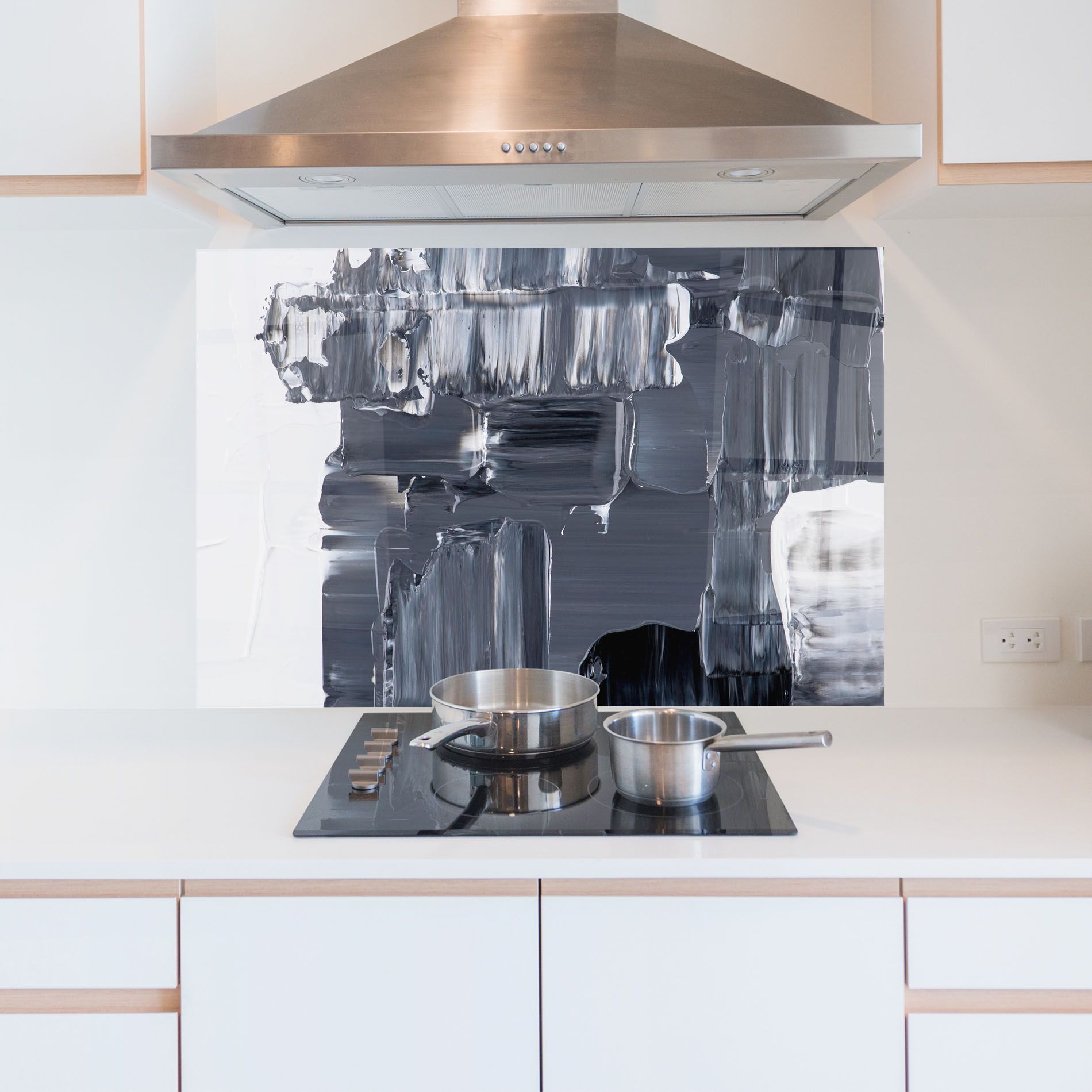 Black Acrylic Painting mockup 5