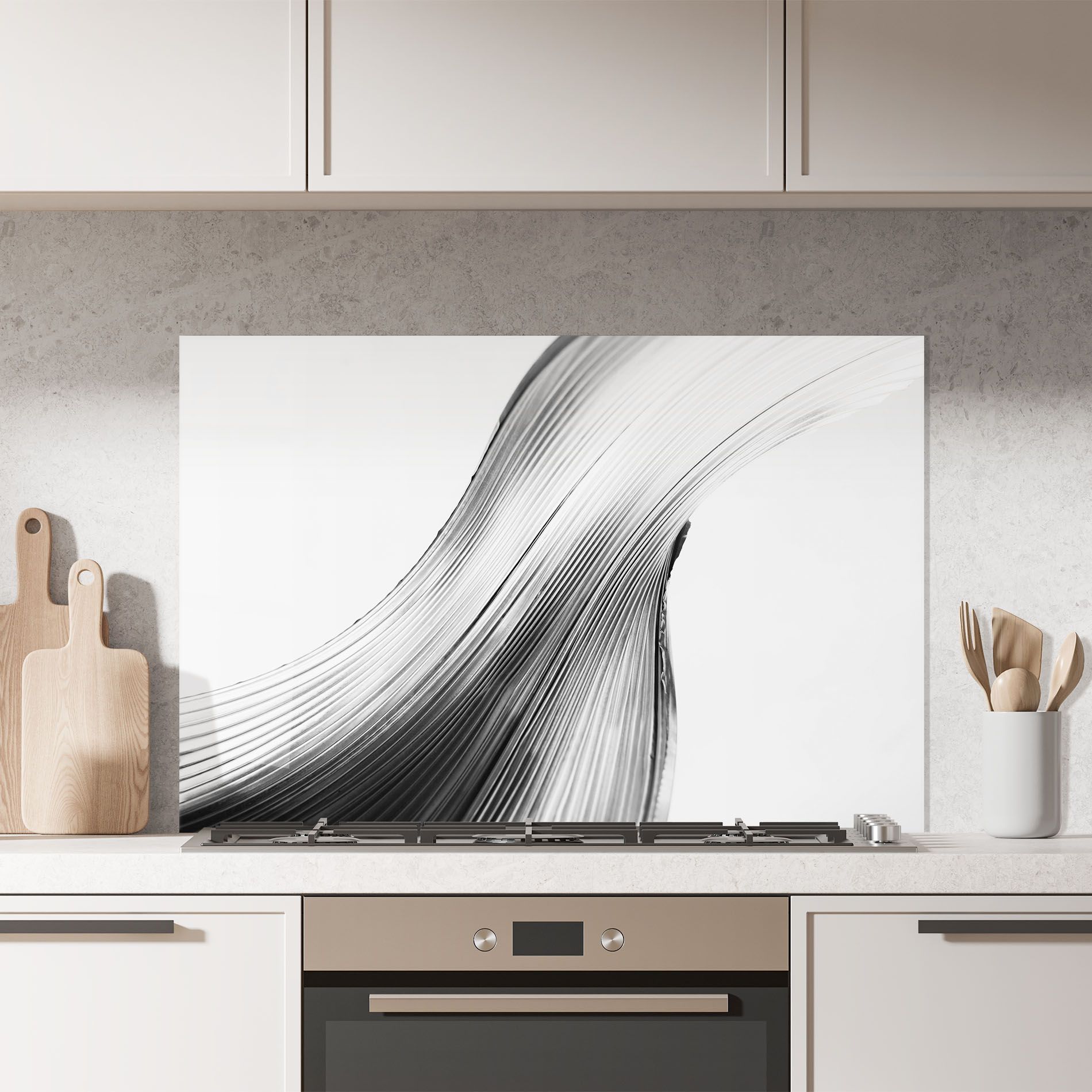 Monochrome Wave mockup 7
