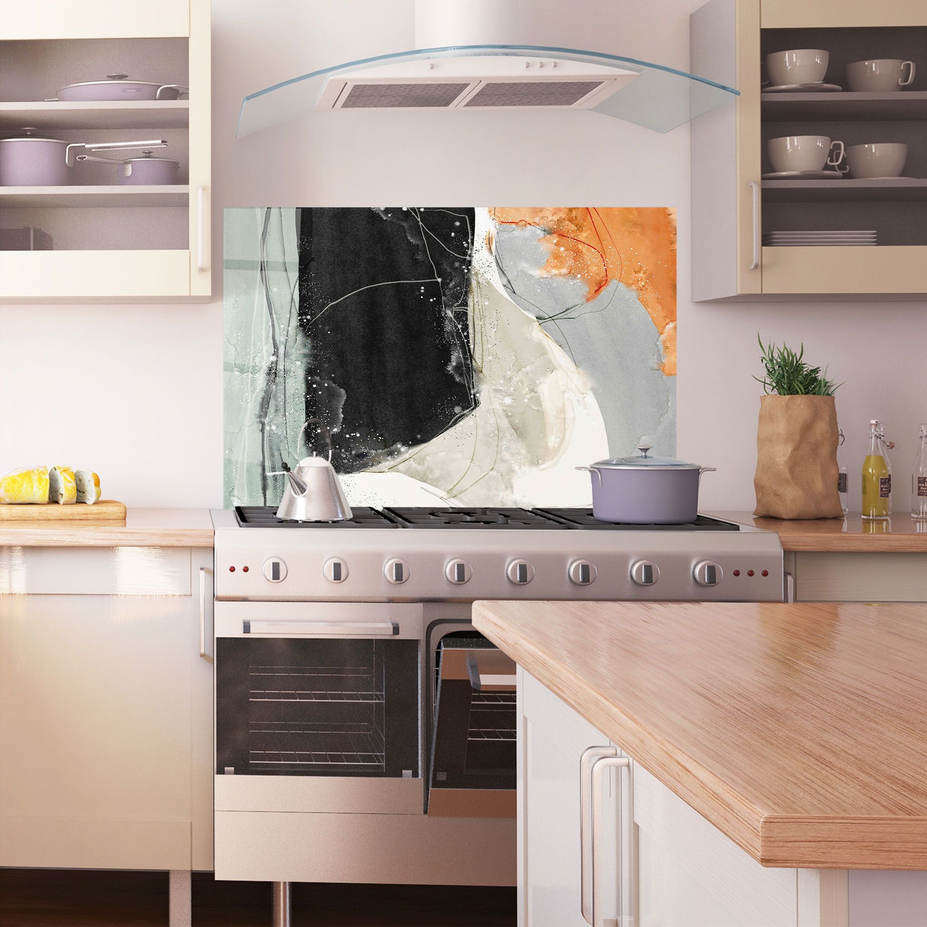 Beautiful White Drops mockup 1