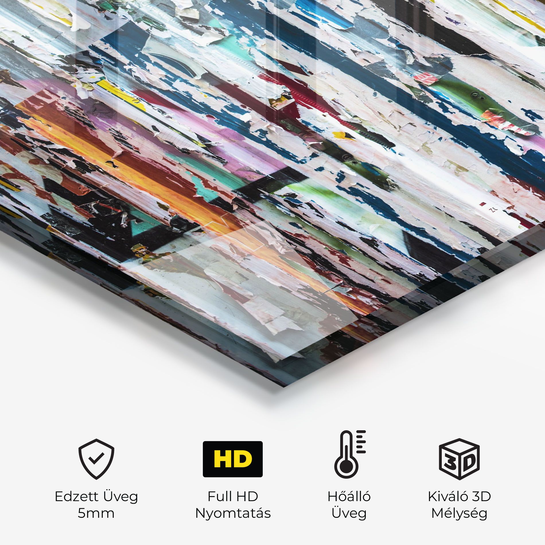 Abstract Torn Paper mockup 2