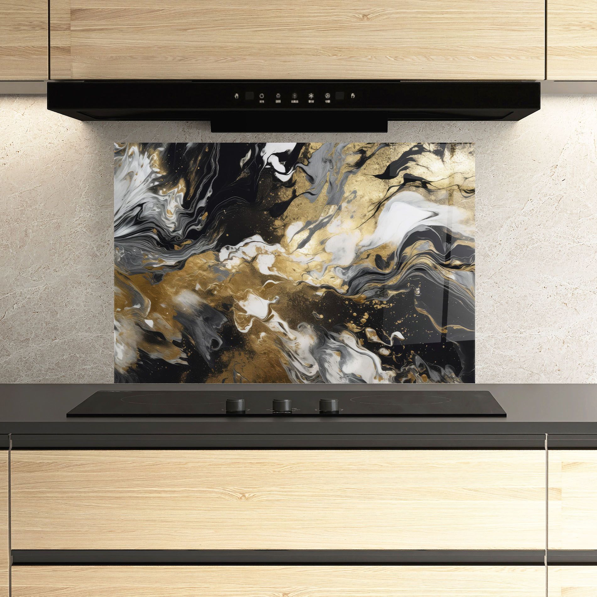 Gold Acrylic Fluid mockup 3