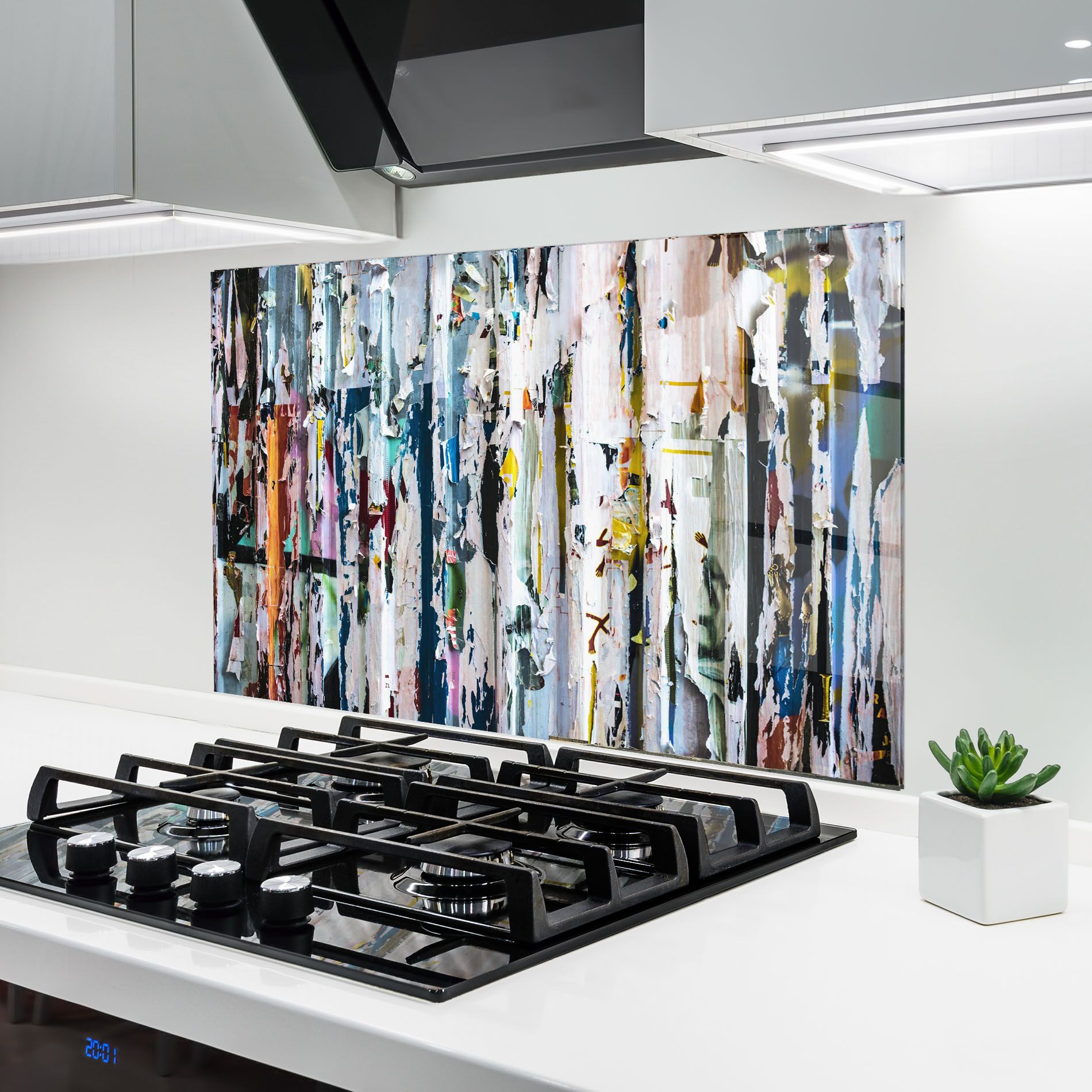 Abstract Torn Paper mockup 6