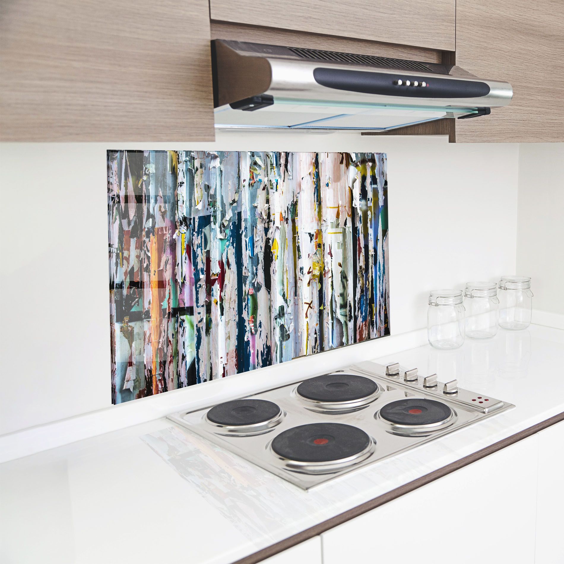 Abstract Torn Paper mockup 8