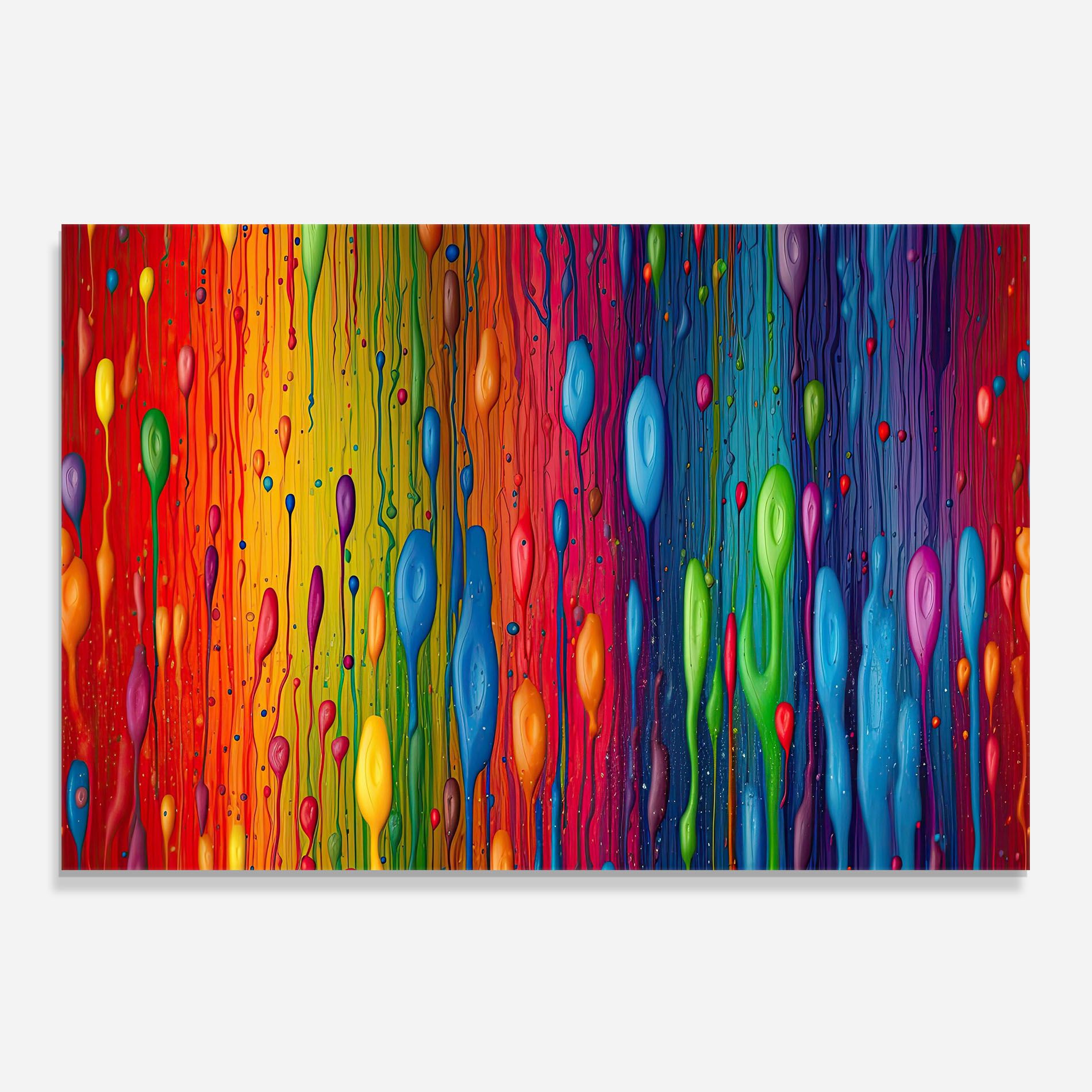 Abstract Rainbow Pattern mockup 0