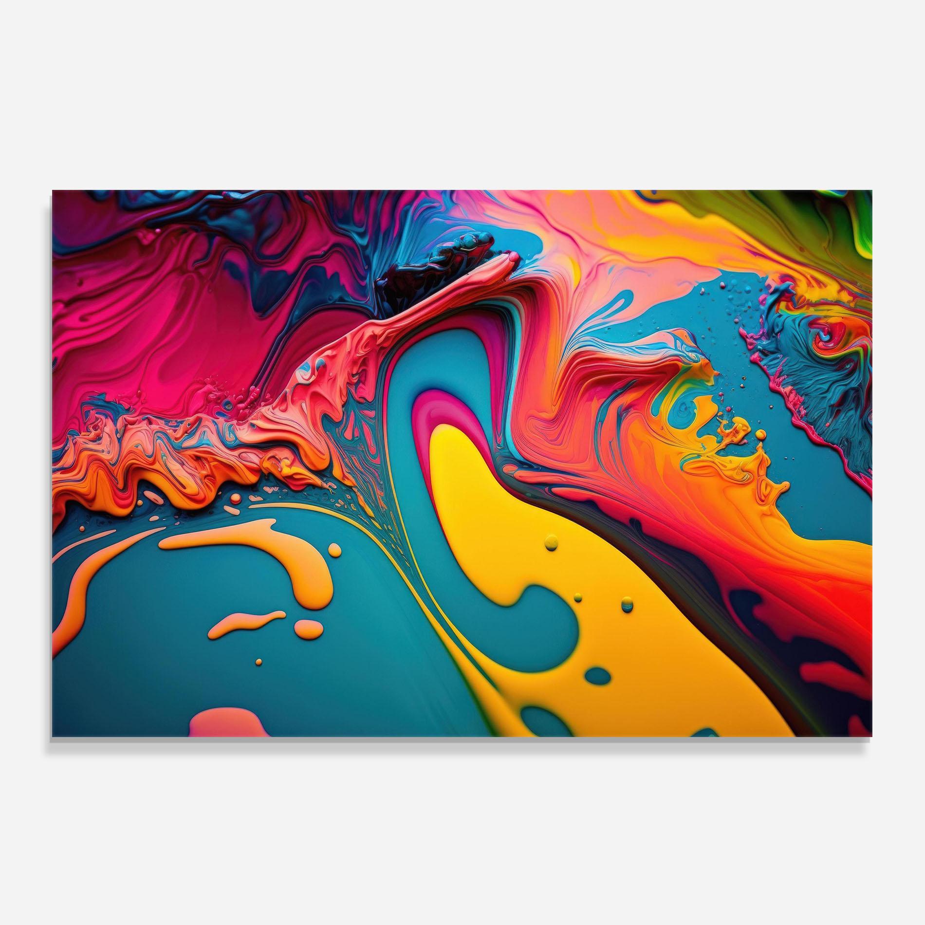 Konyhai üveg hátfal Acrylic Close Up mockup 0