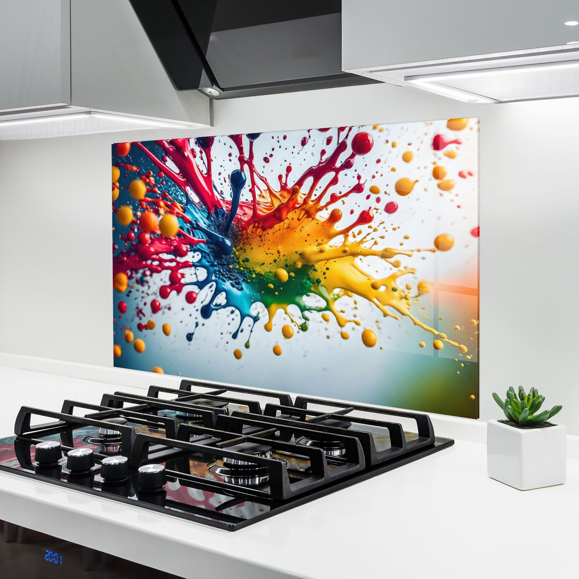 Colorful Splash Rainbow mockup 6