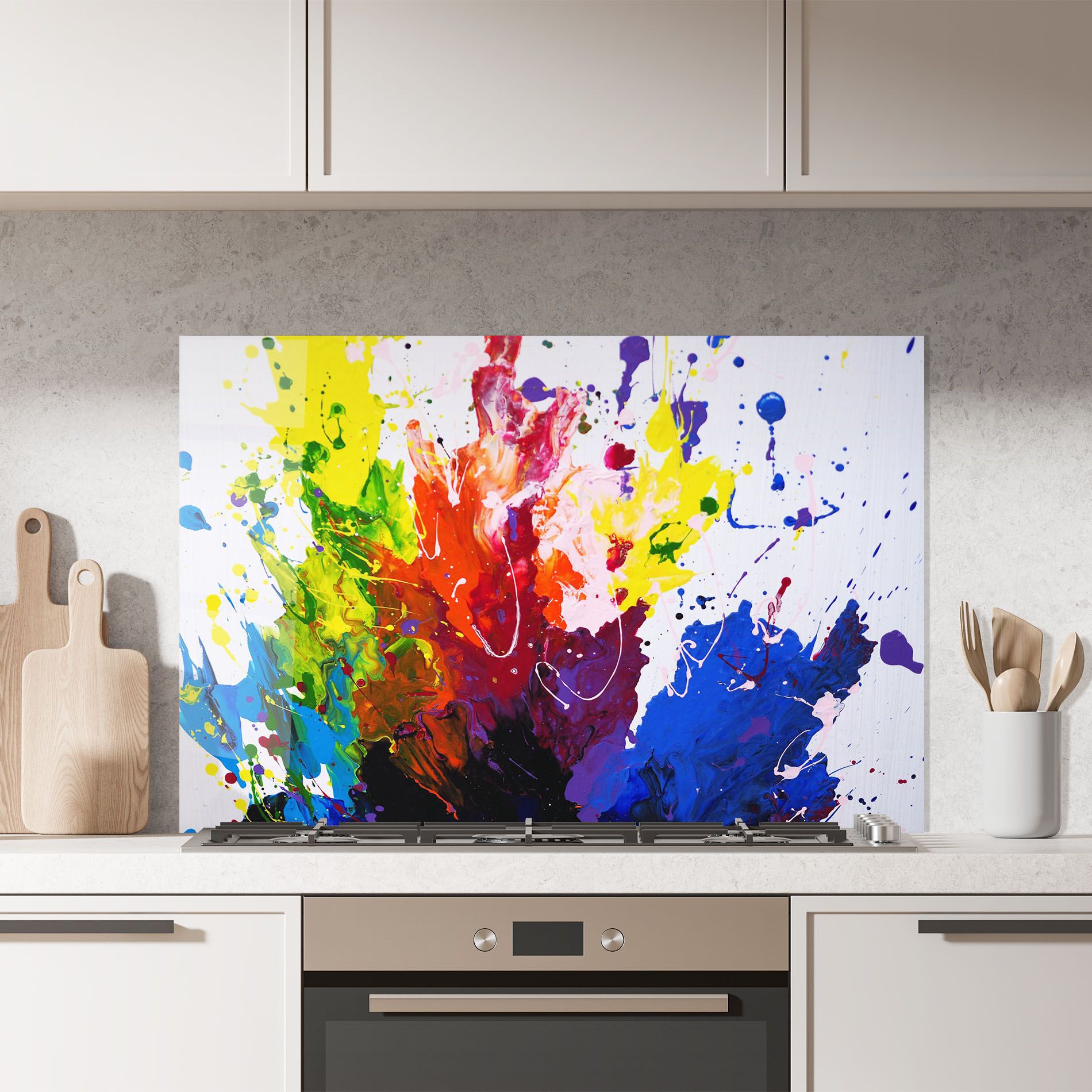 Blue Purple Exploding mockup 7