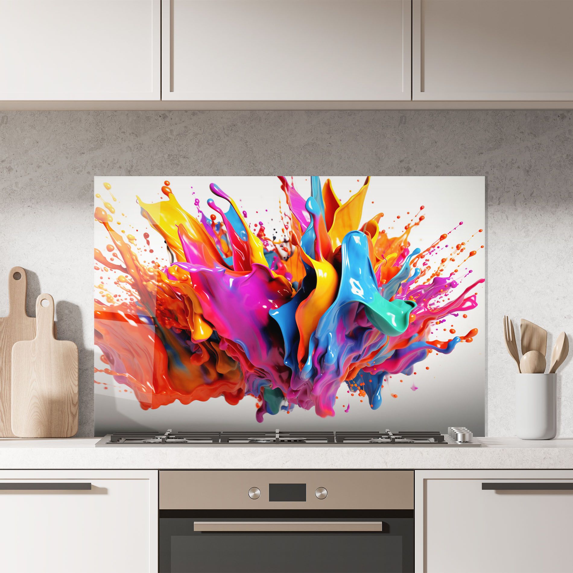 Blue Yellow Splash mockup 7