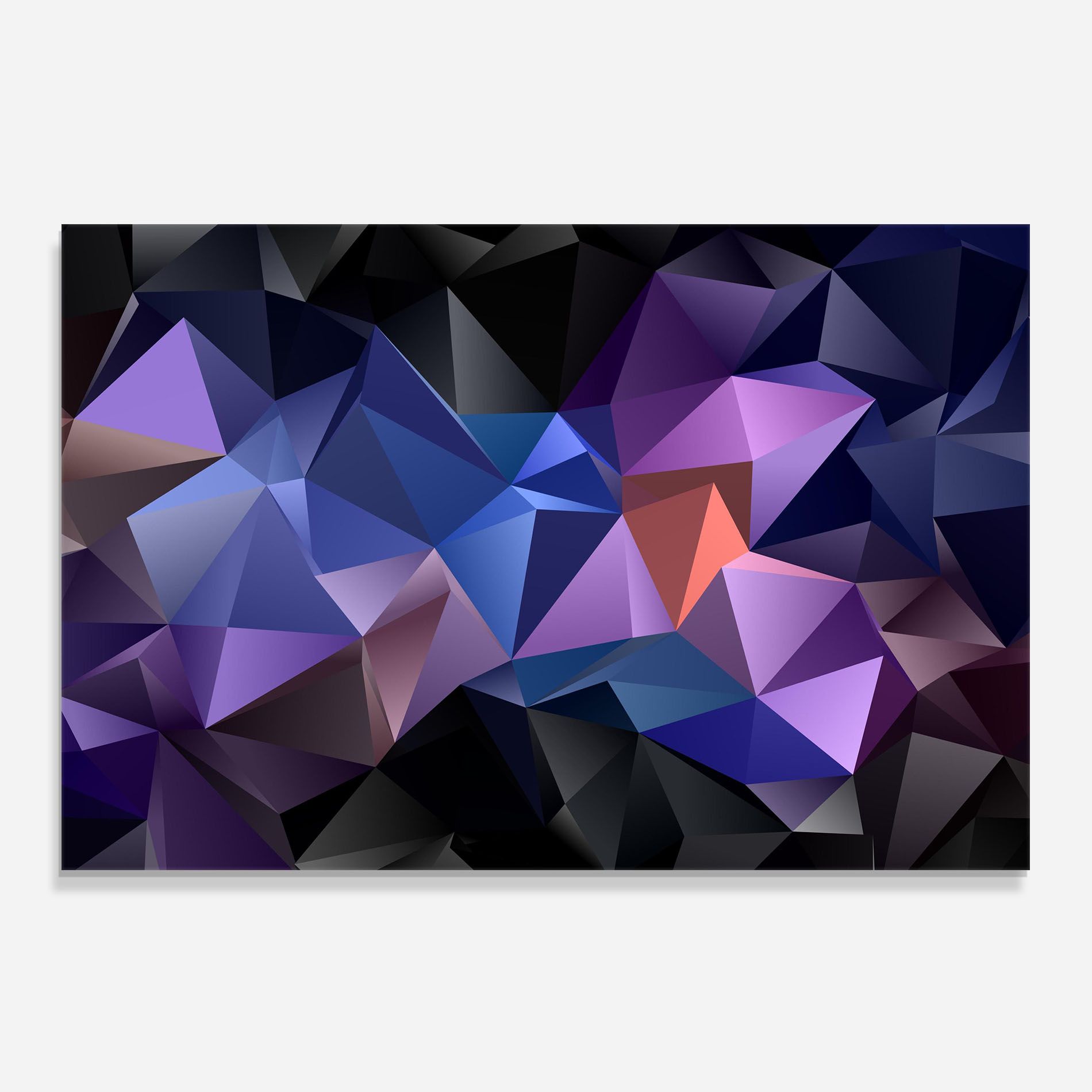 Black Purple Triangle mockup 0