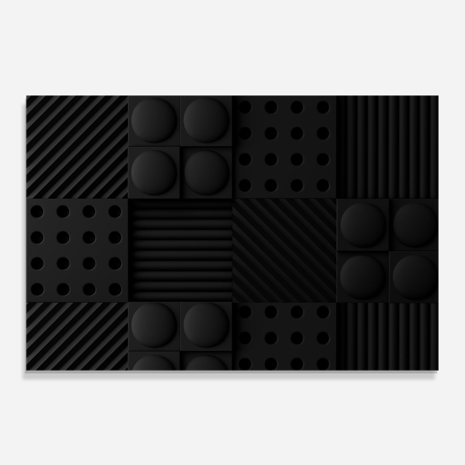 Black Square Circle mockup 0