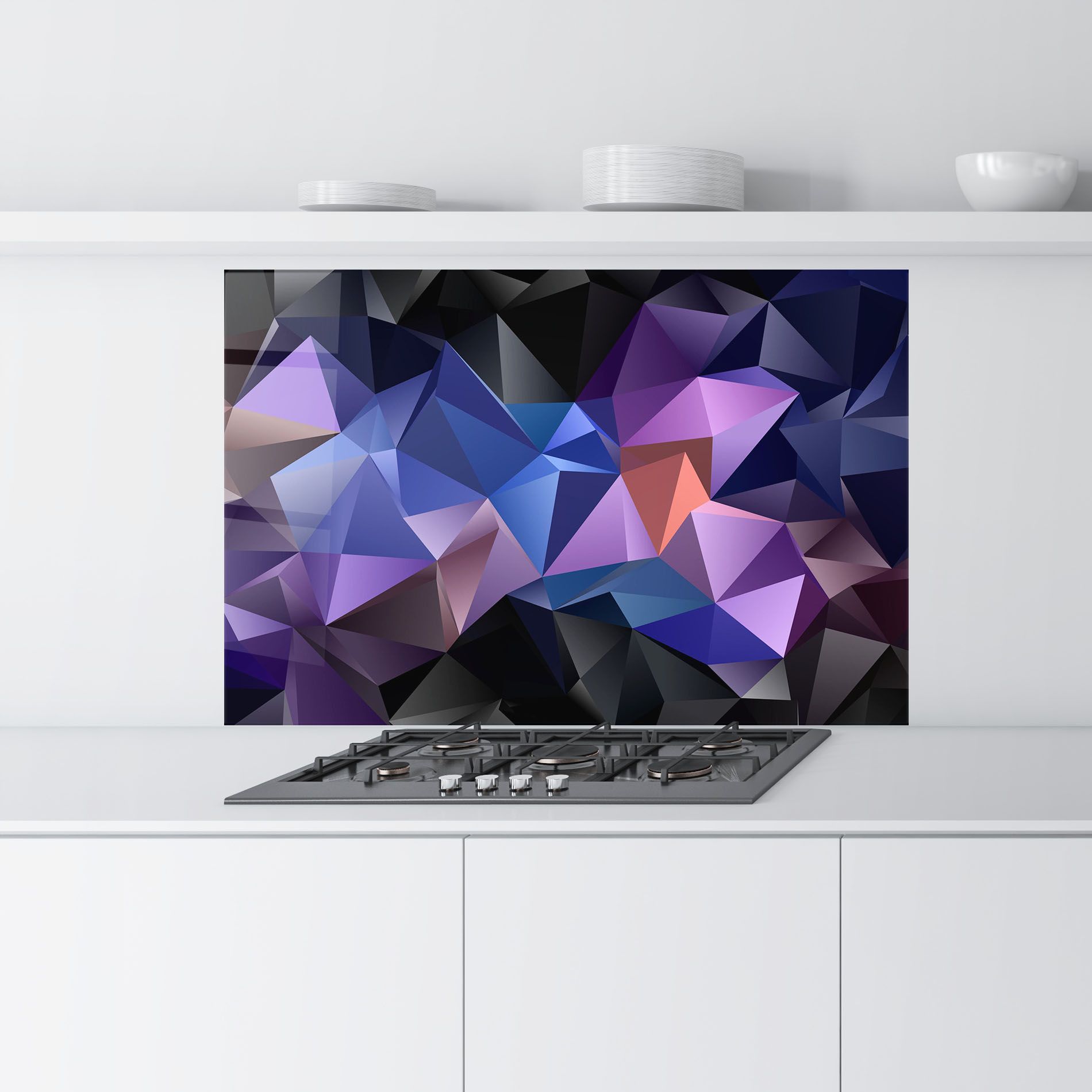 Black Purple Triangle mockup 9