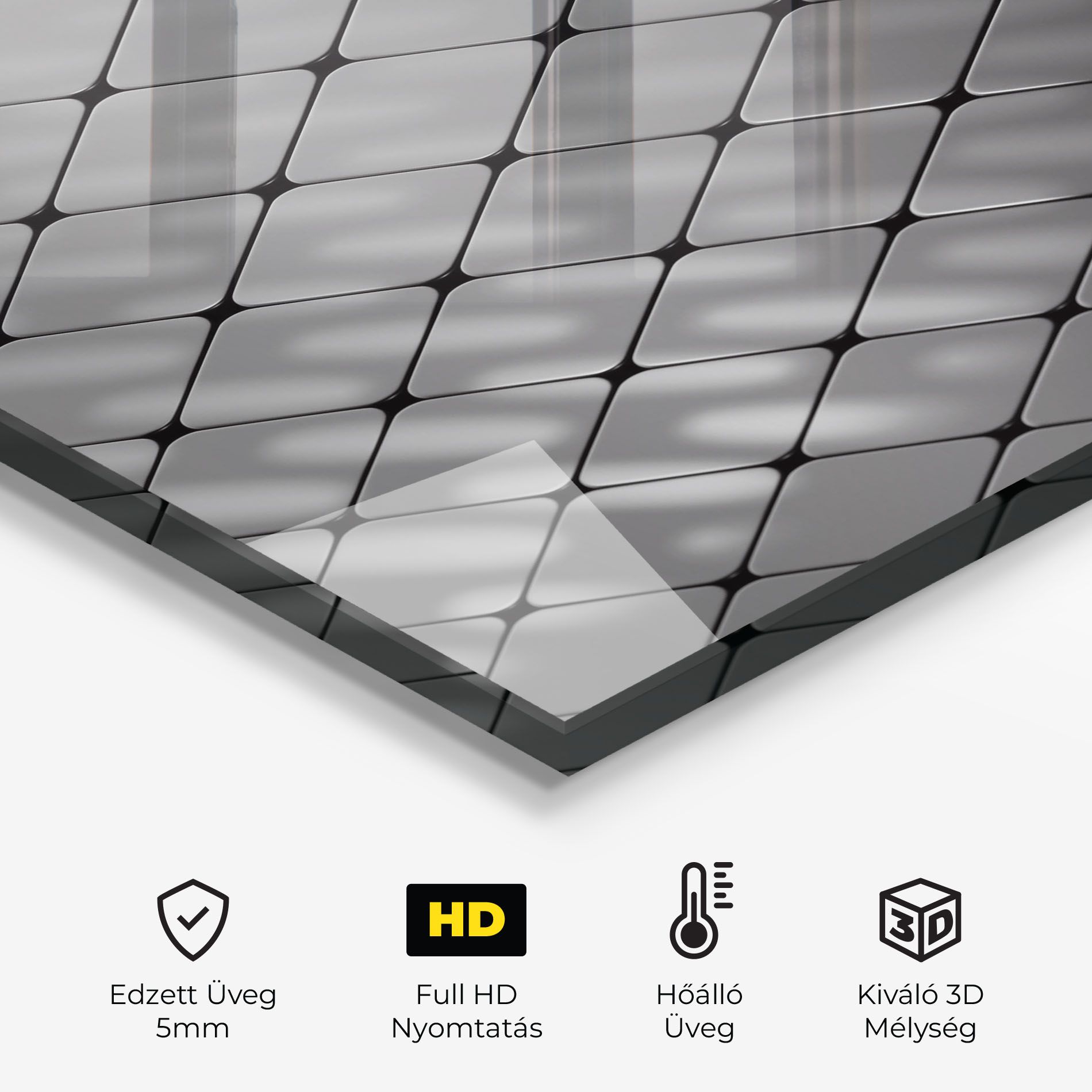 Black Square Shapes mockup 2