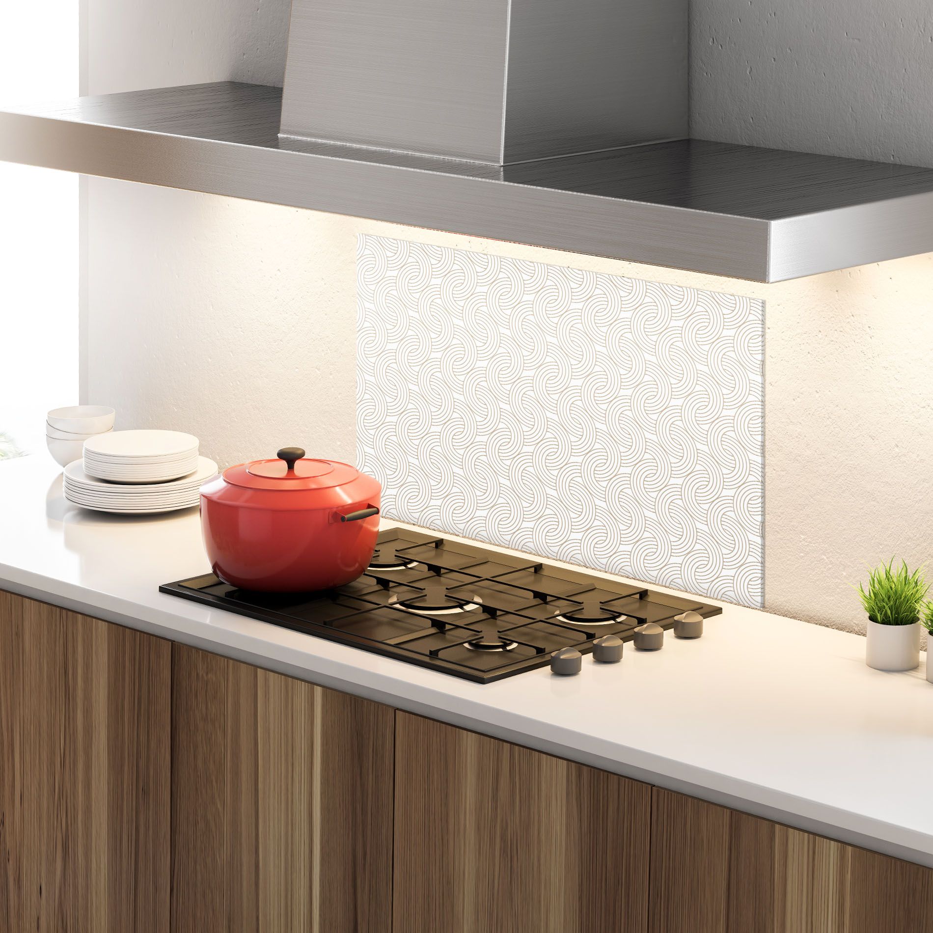 Cream Lines mockup 4