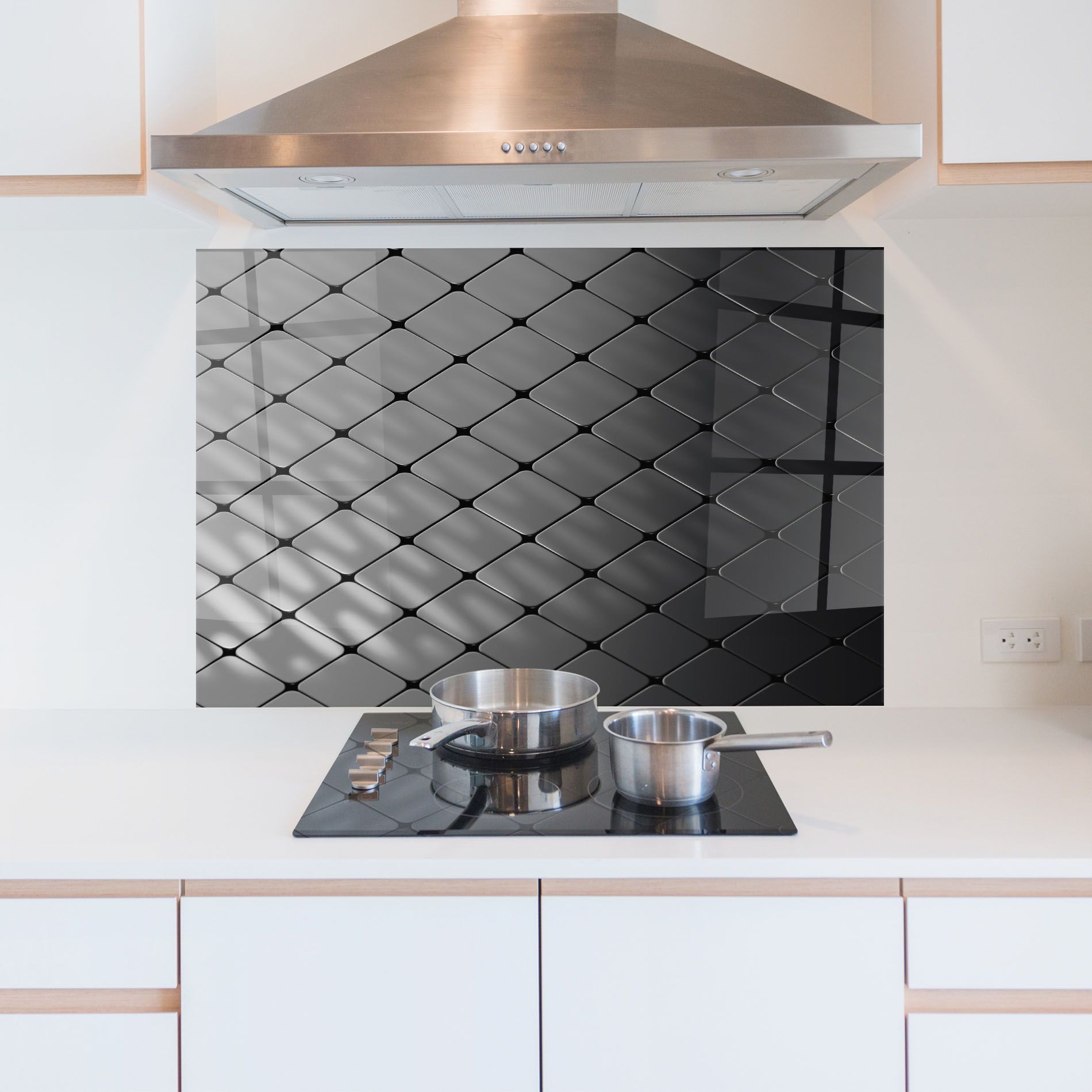 Black Square Shapes mockup 5