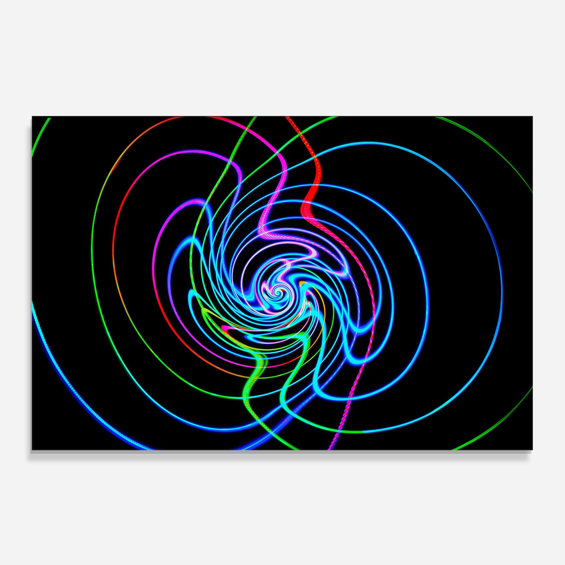 Konyhai üveg hátfal Mixed Lights mockup 0