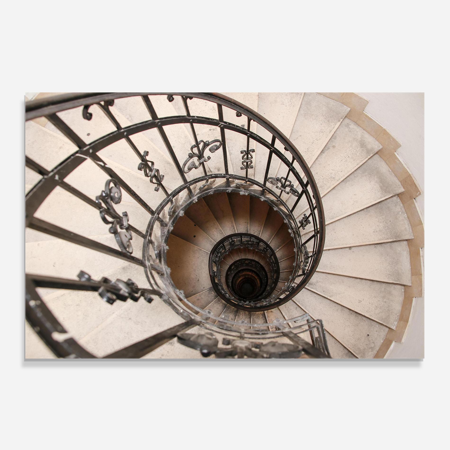 Konyhai üveg hátfal Old House Stairs mockup 0