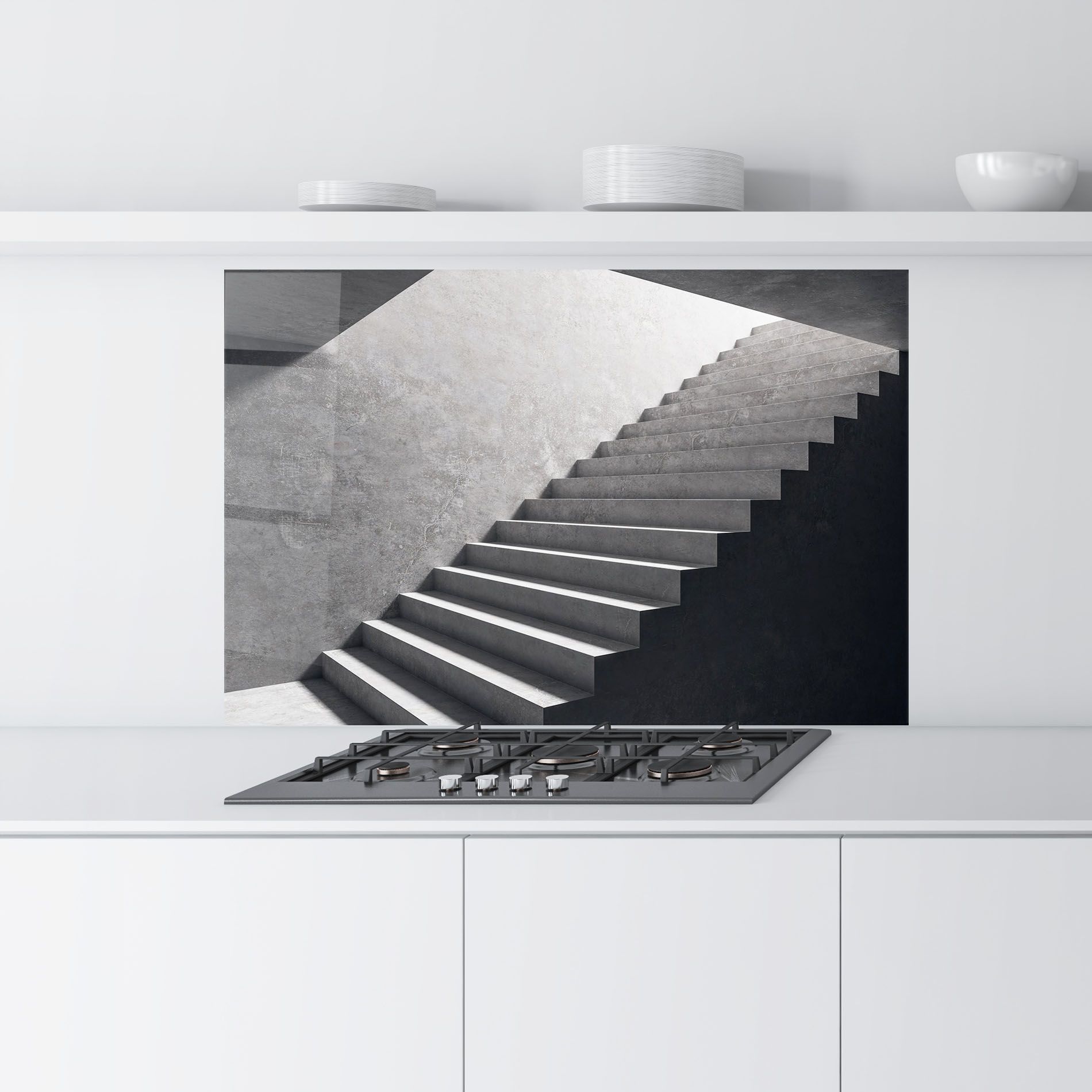 Concrete Stairs mockup 9