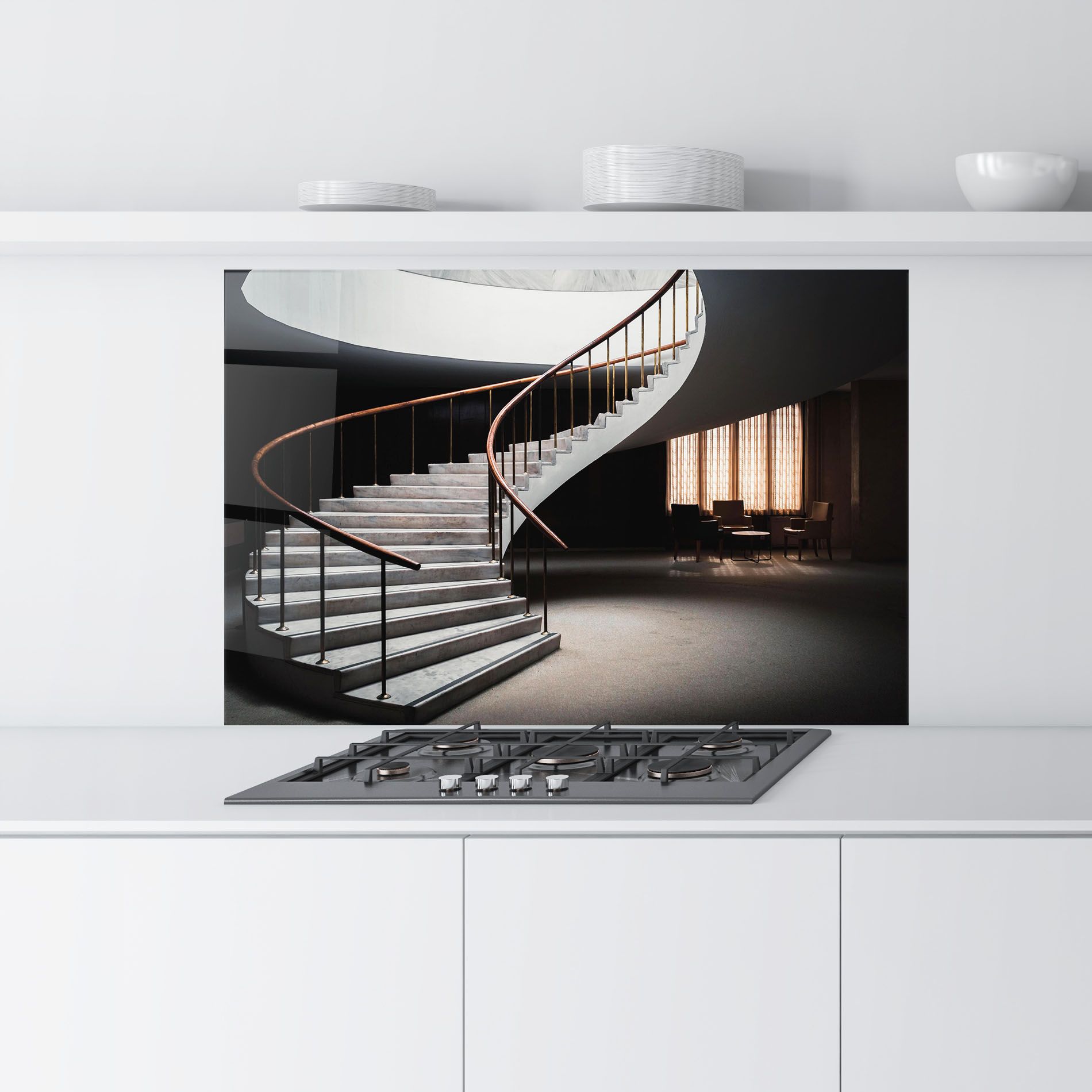 Dark Room Stairs mockup 9