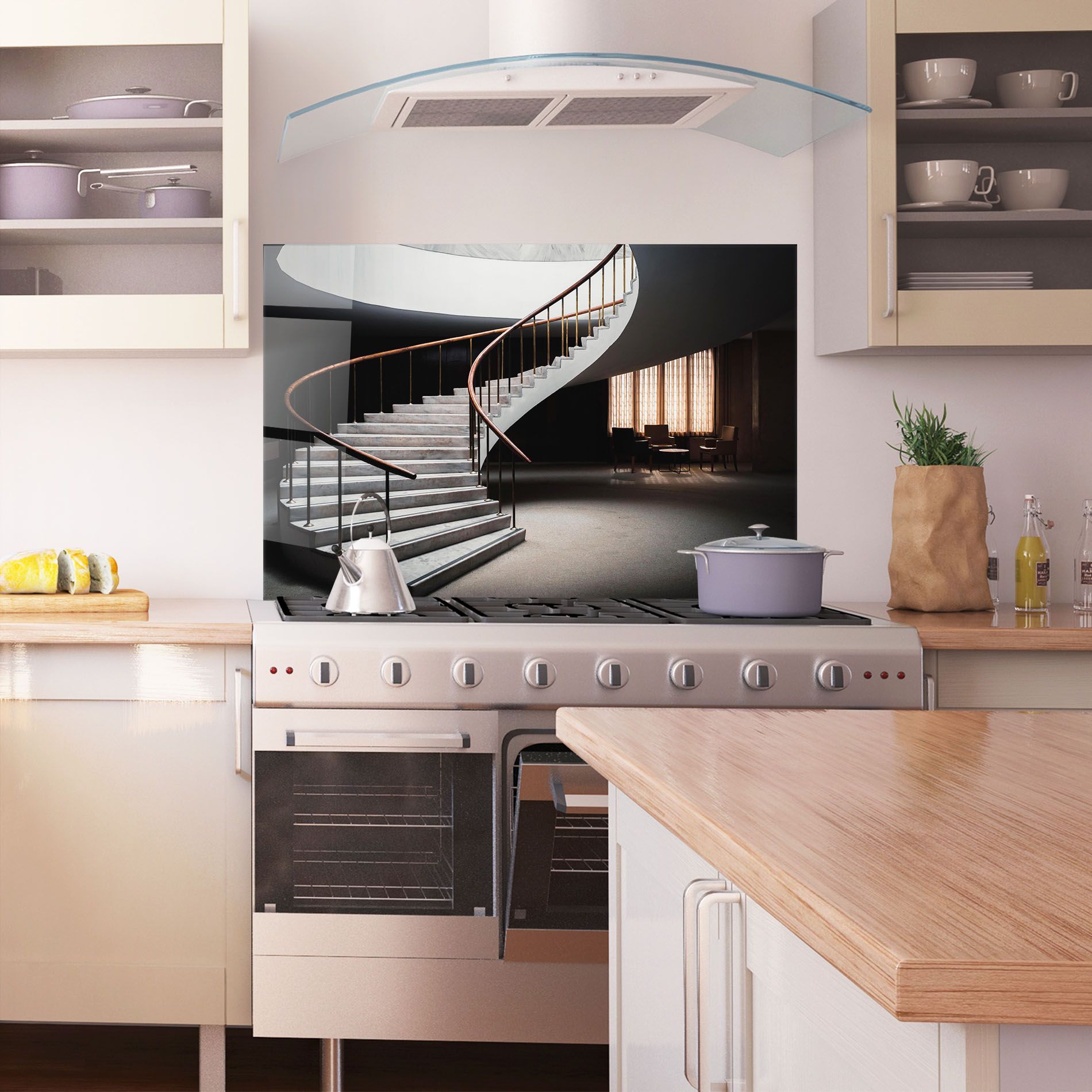 Dark Room Stairs mockup 1