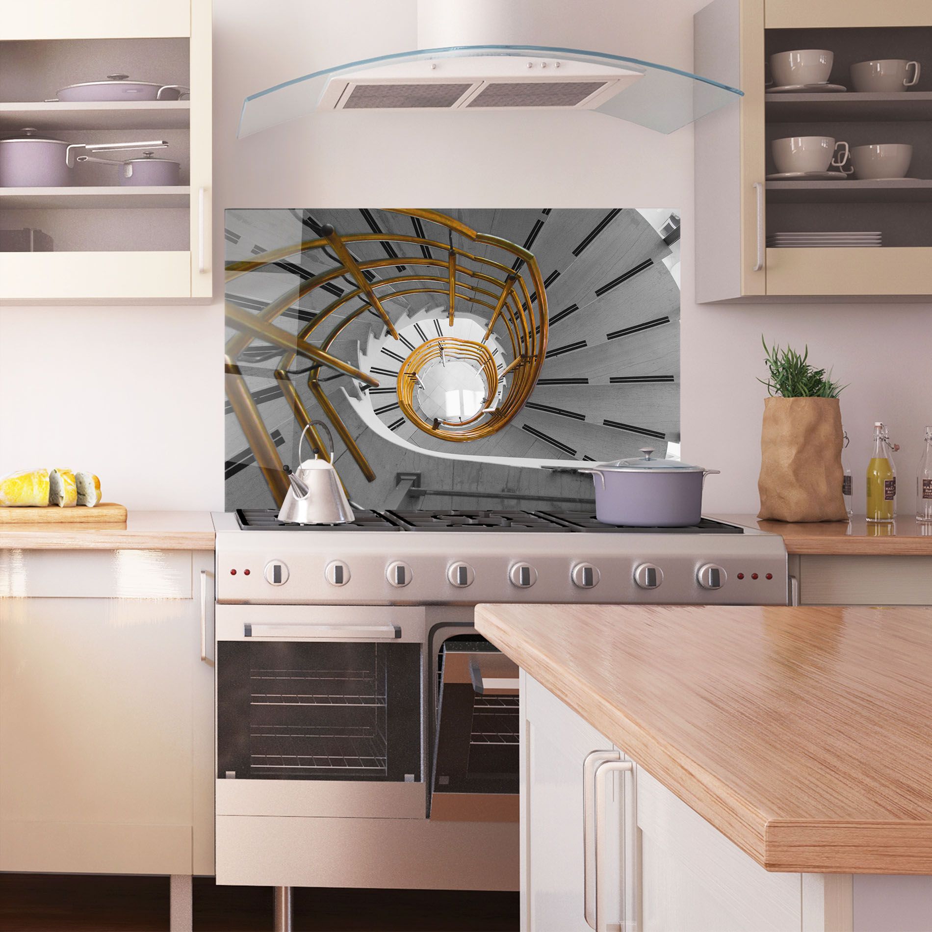 Gold Bar Stairs mockup 1