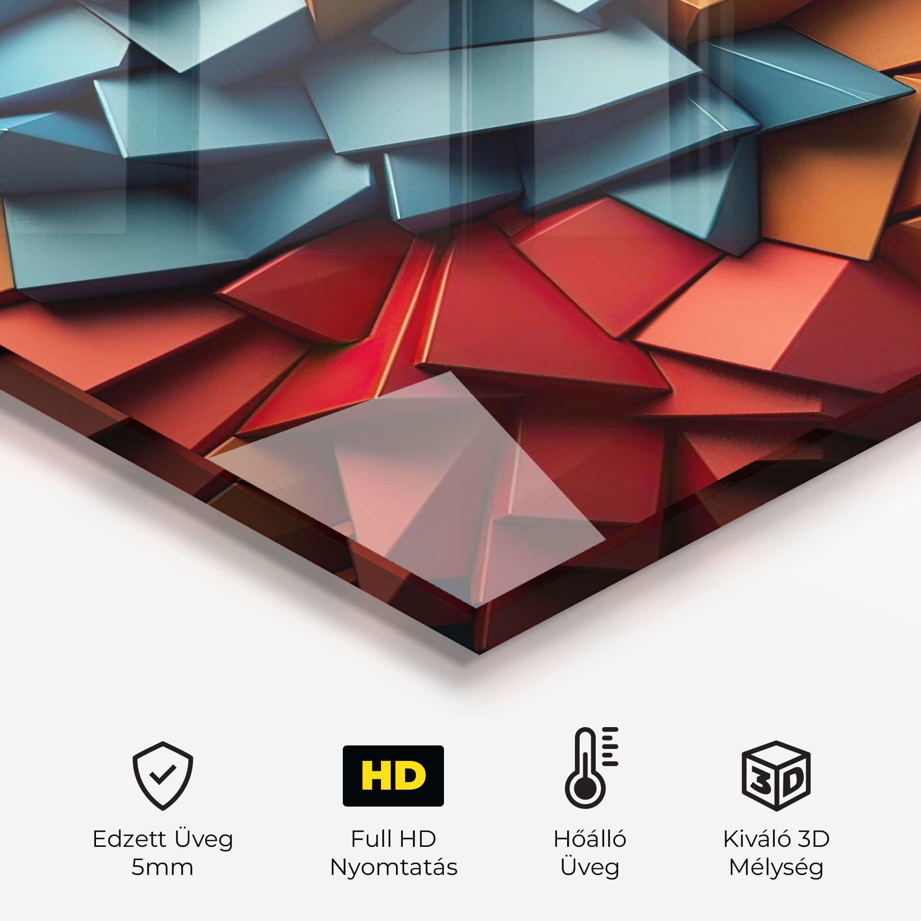 Multicolor Pattern mockup 2