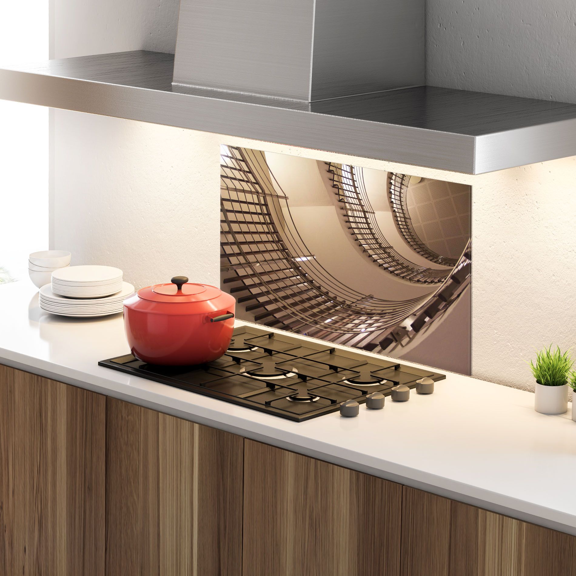 Cream Stairs mockup 4