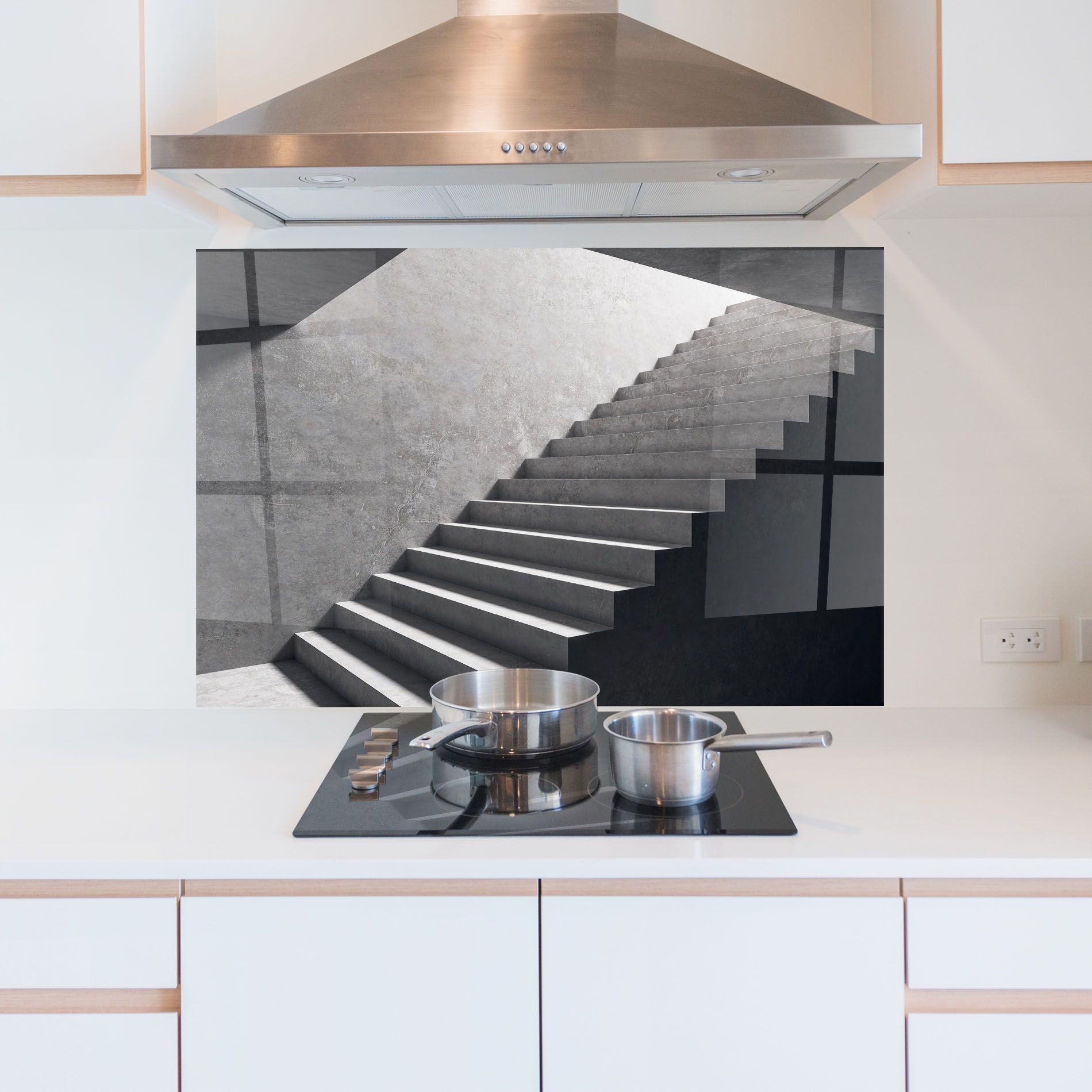 Concrete Stairs mockup 5