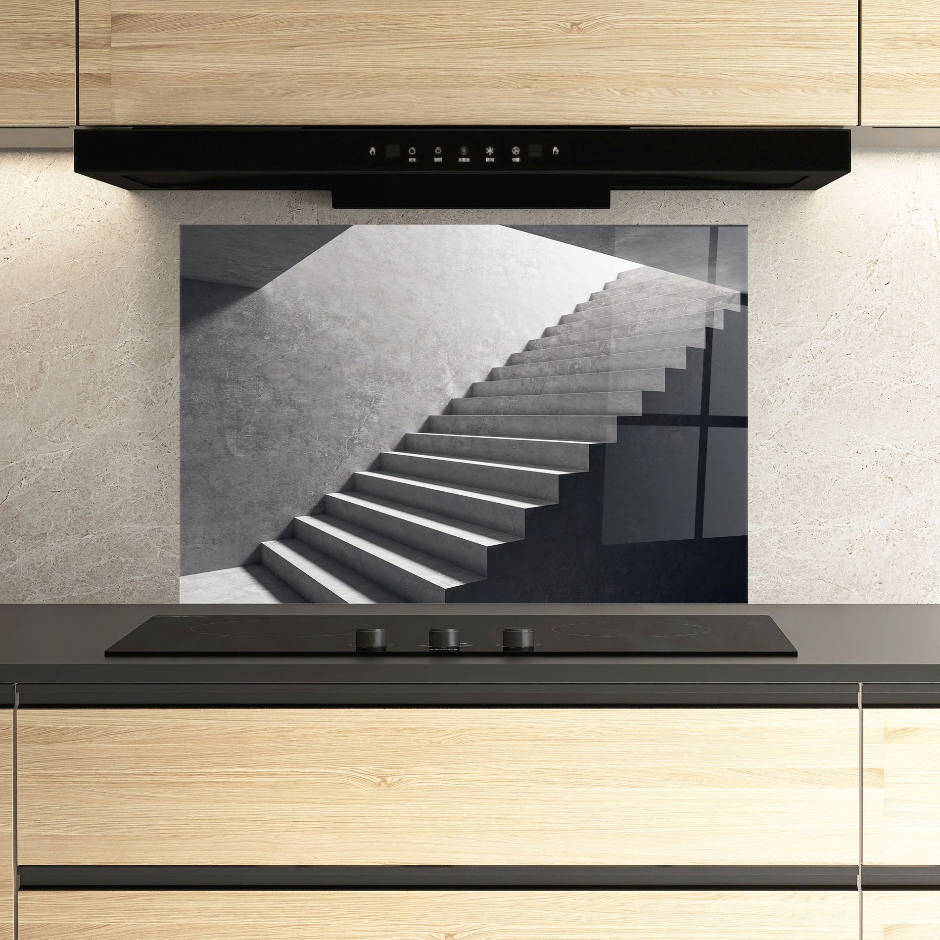 Concrete Stairs mockup 3