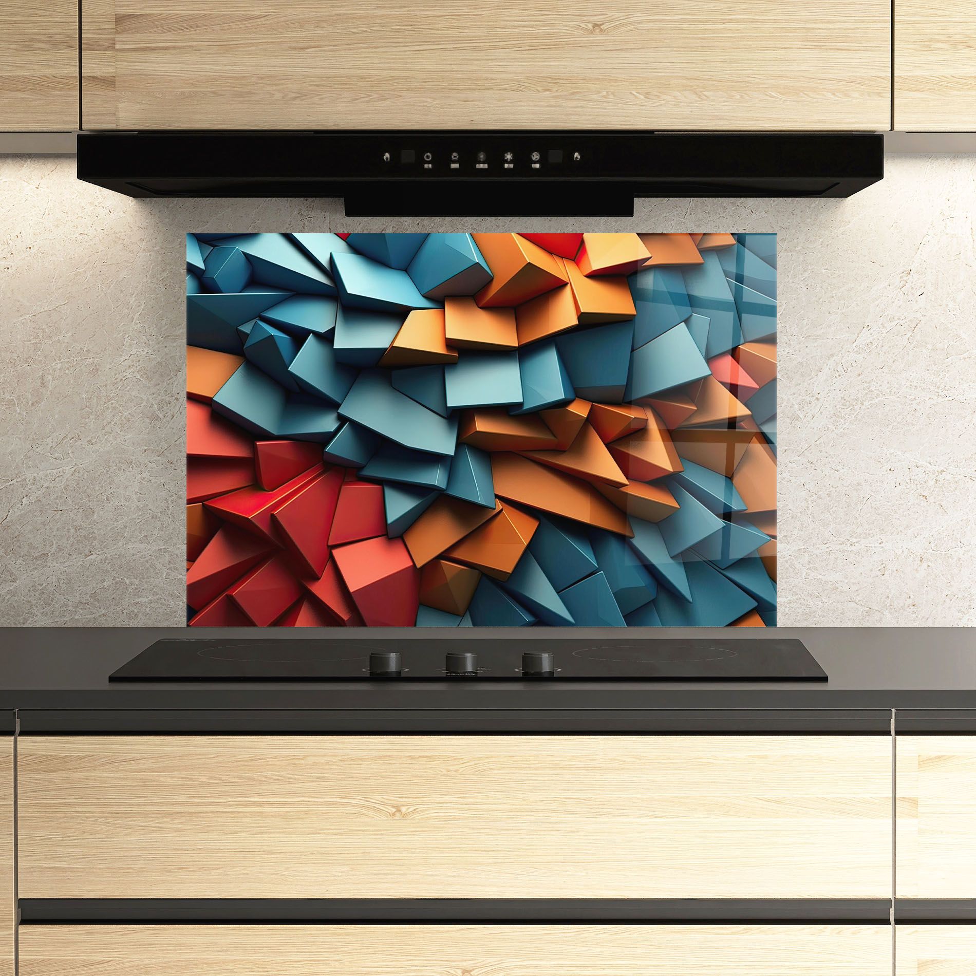 Multicolor Pattern mockup 3