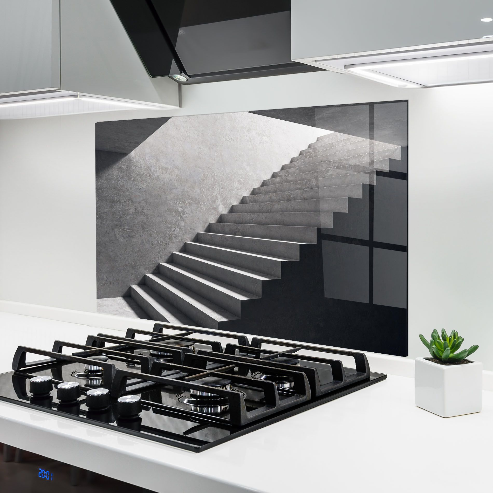 Concrete Stairs mockup 6